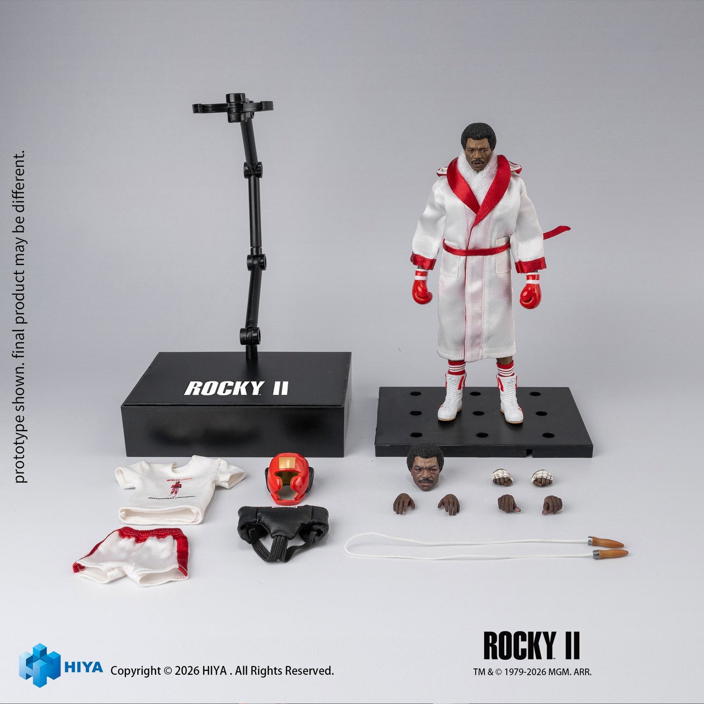 エクスクイジット スーパー 『ロッキー2』 1/12 アクションフィギュア アポロ・クリード