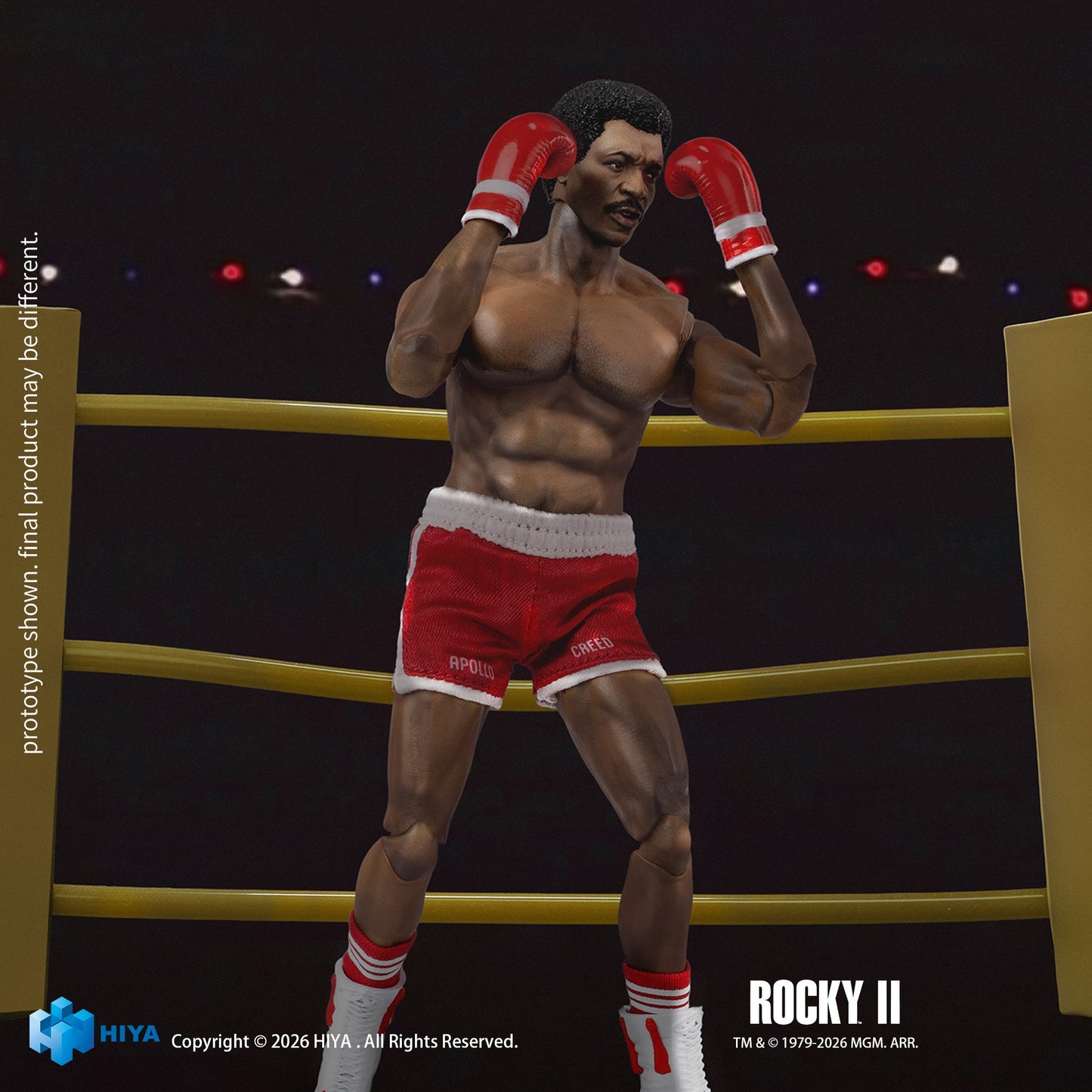 エクスクイジット スーパー 『ロッキー2』 1/12 アクションフィギュア アポロ・クリード