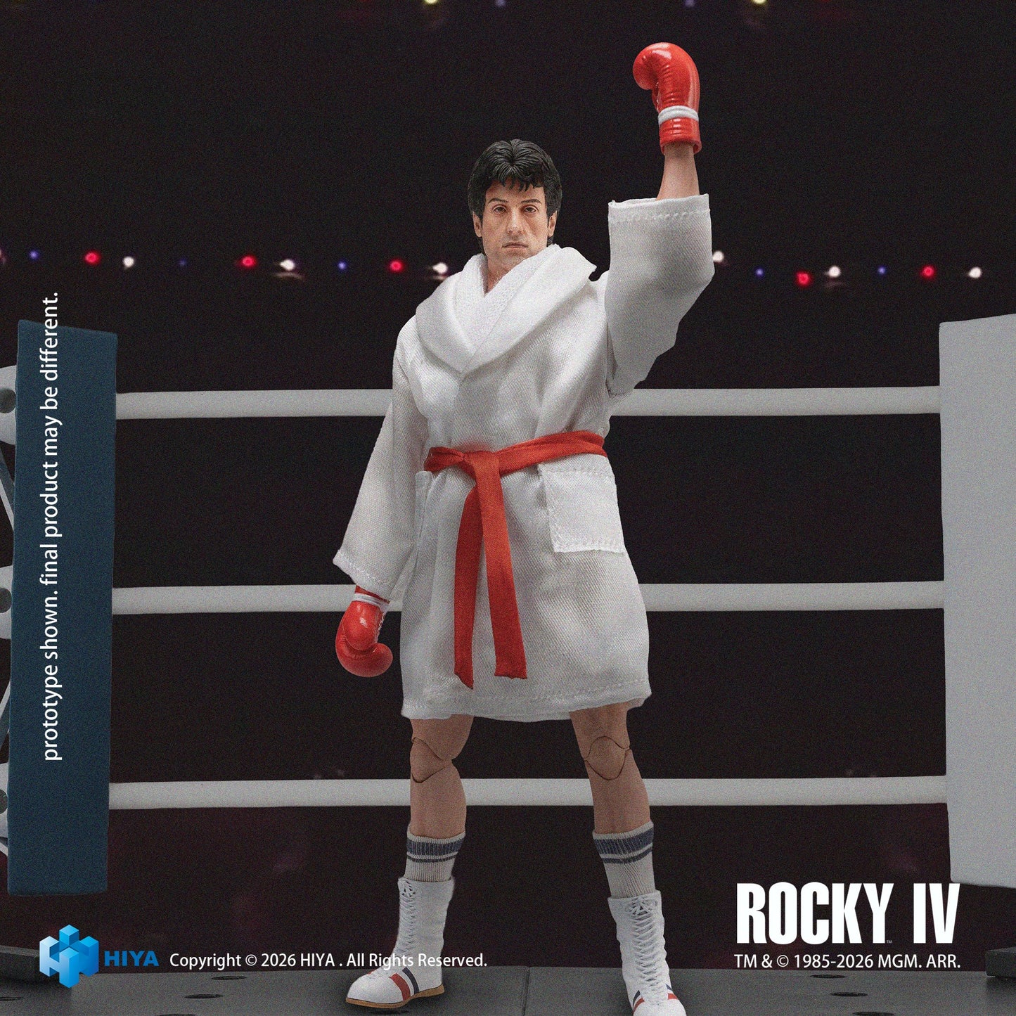 エクスクイジット スーパー 『ロッキー4／炎の友情』 1/12 アクションフィギュア ロッキー・バルボア（ボクサー版）