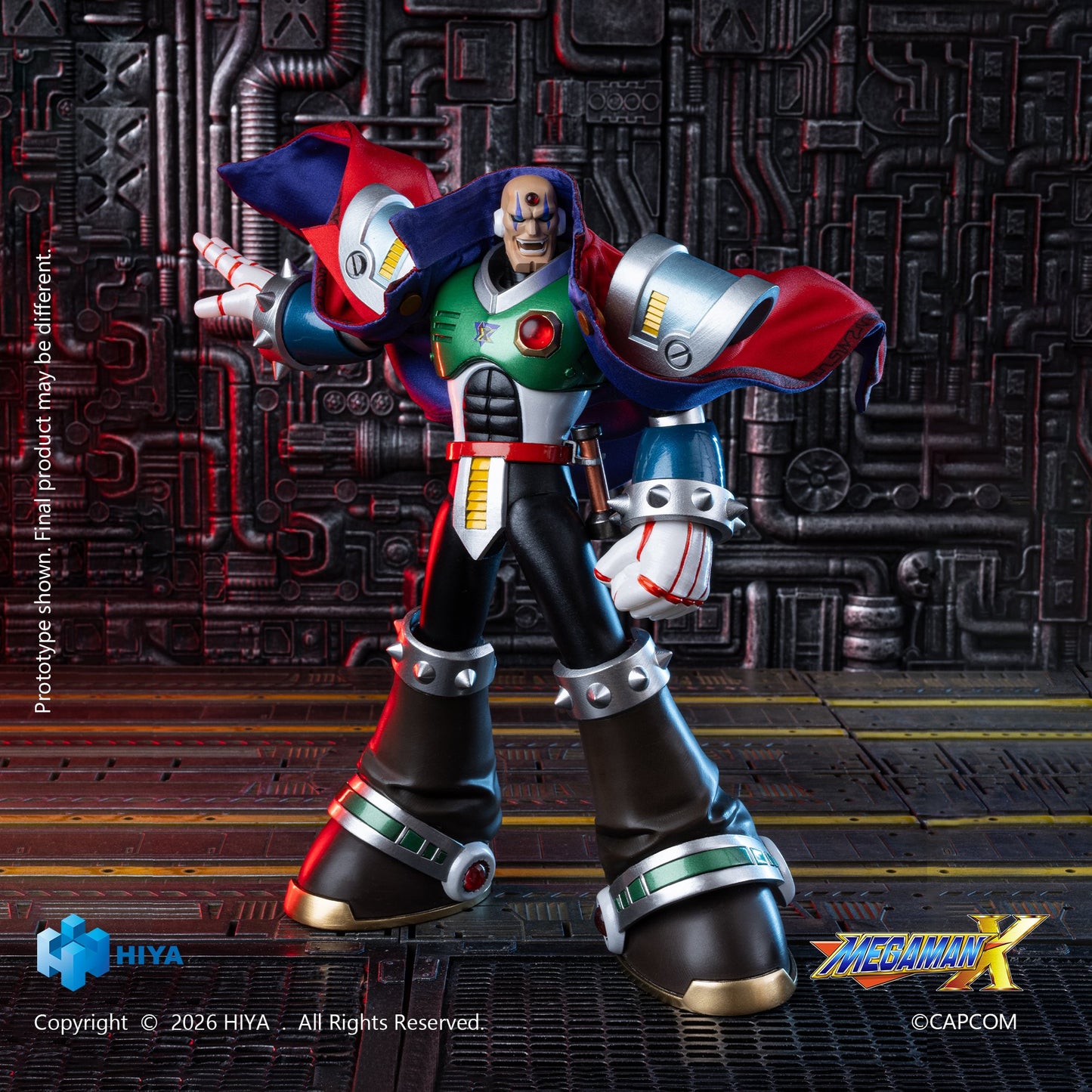 エクスクイジット ベーシック 『ロックマンX』 アクションフィギュア シグマ
