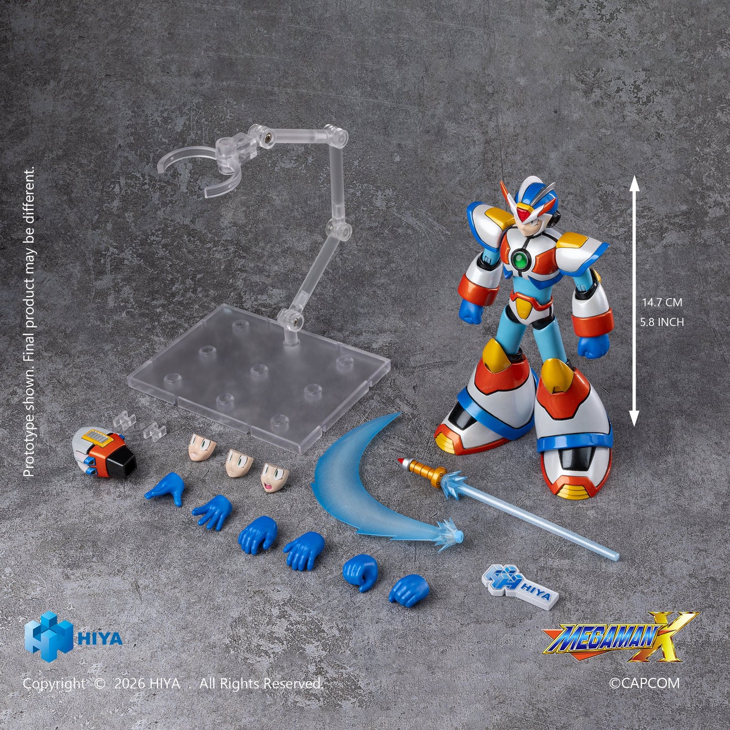エクスクイジット ベーシック 『ロックマンX』 アクションフィギュア X マックスアーマー Ver.