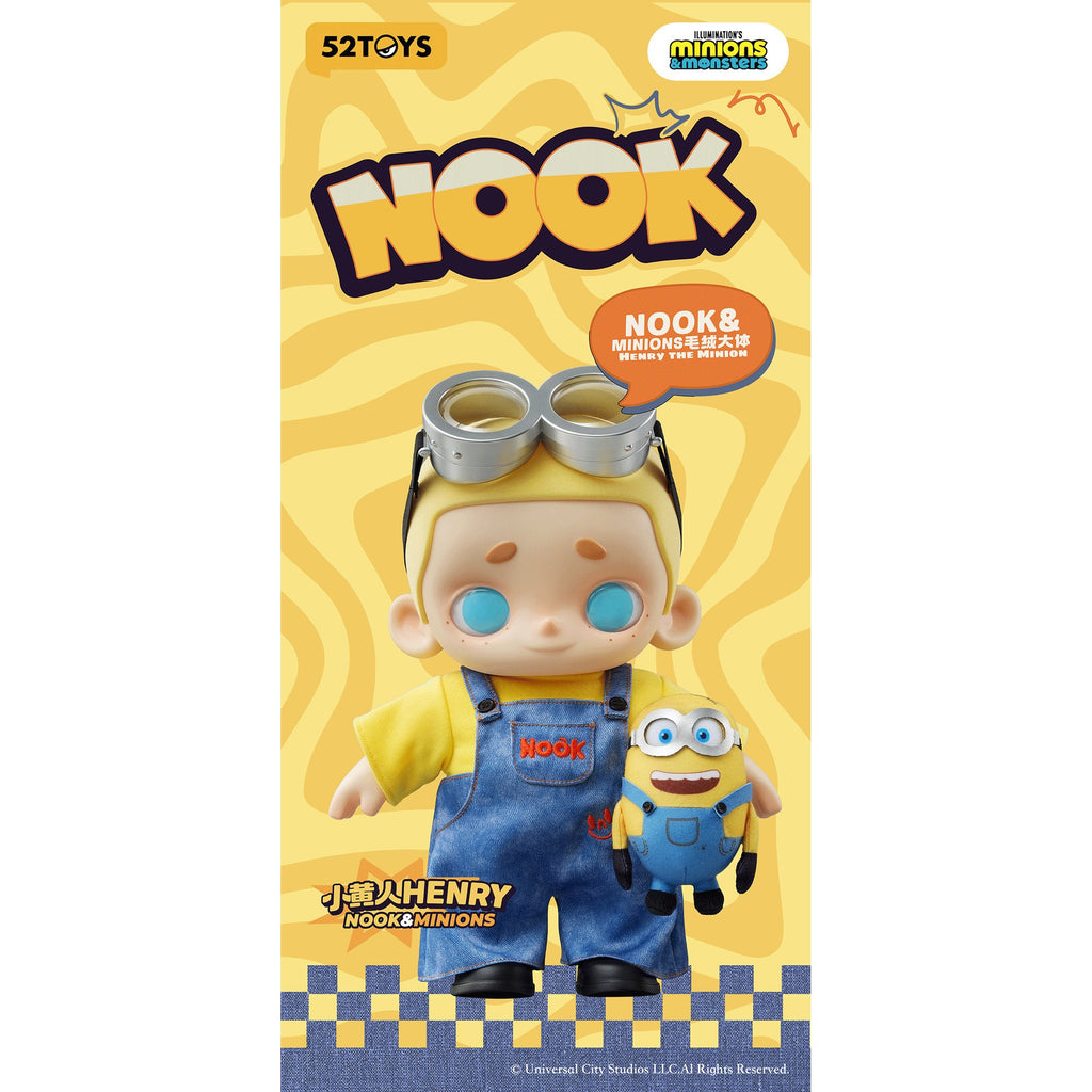52TOYS NOOK&ミニオンズ&モンスターズ ビッグぬいぐるみ ミニオン ヘンリー