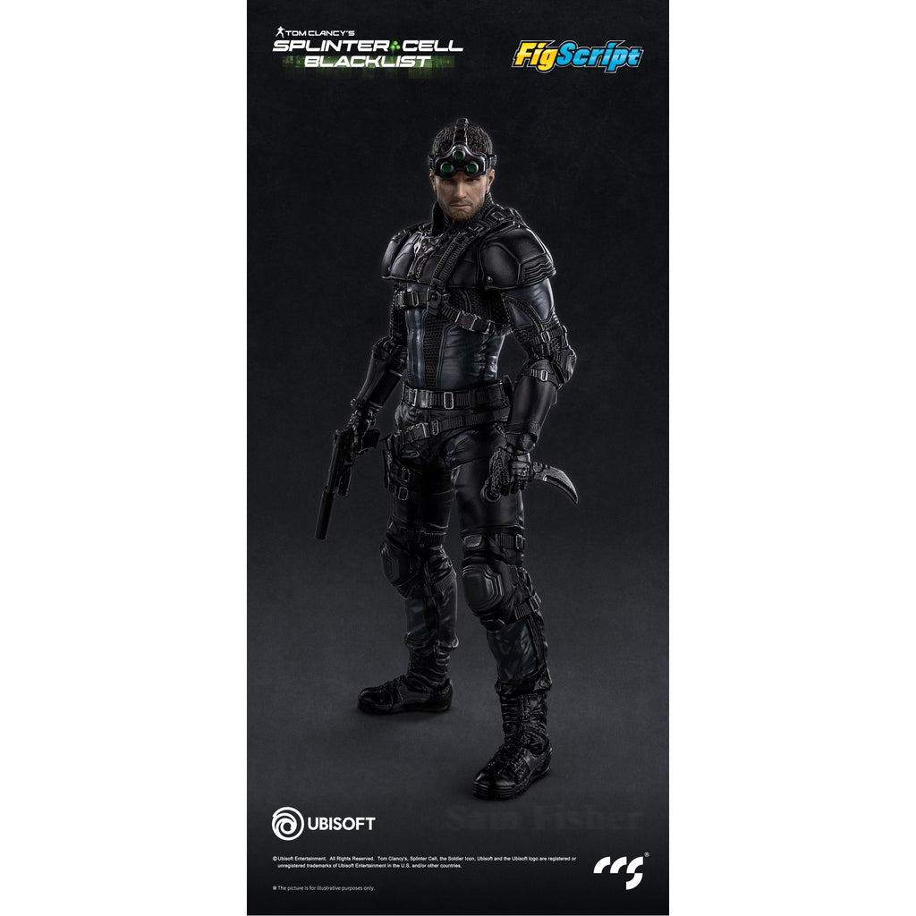 CCSTOYS FigScriptシリーズ Splinter Cell(『スプリンターセル』) Sam Fisher(サム・フィッシャー) 1/12スケール可動フィギュア