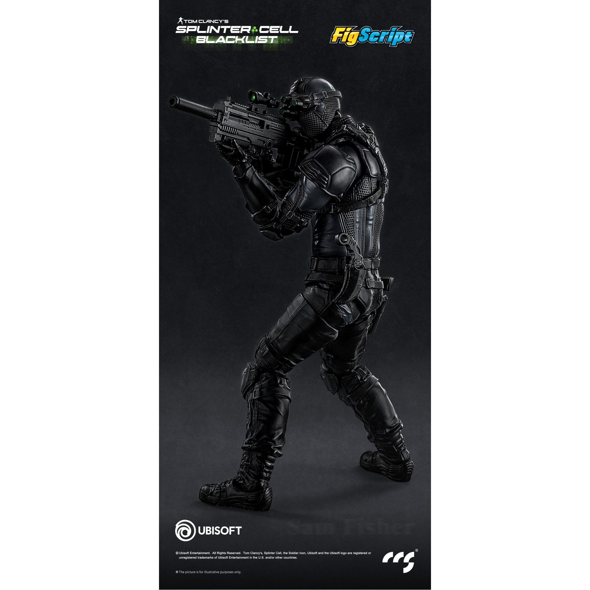 CCSTOYS FigScriptシリーズ Splinter Cell(『スプリンターセル』) Sam