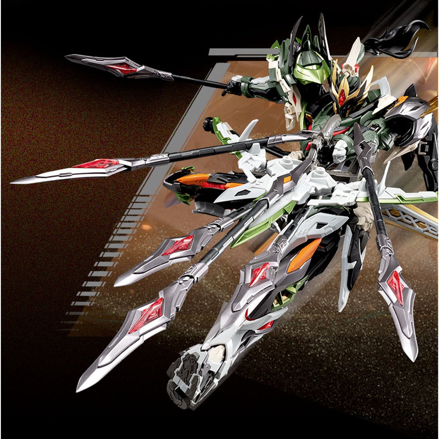 MOTOR NUCLEAR MNP-XH17 馬超(ばちょう) プラスチックモデルキット