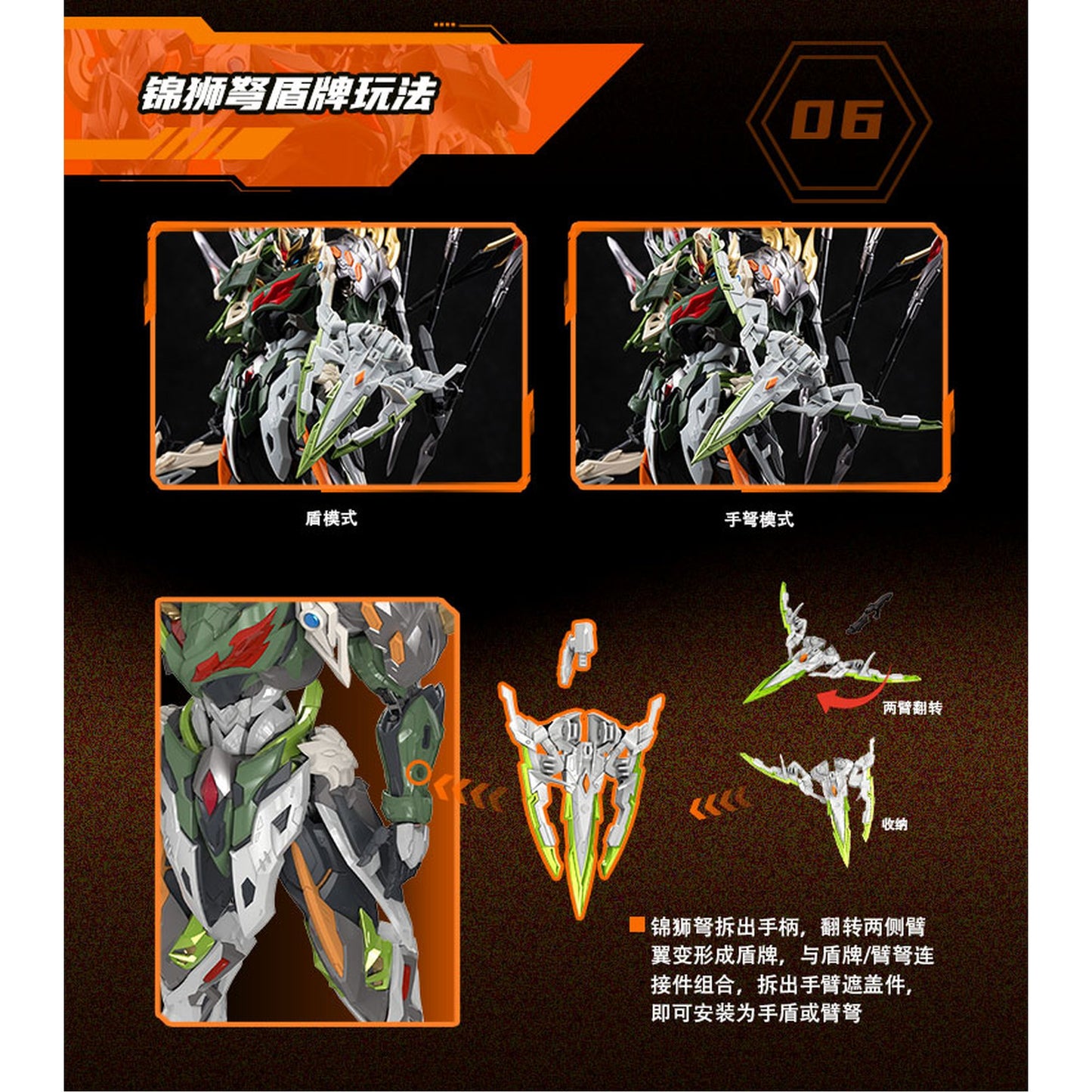 MOTOR NUCLEAR MNP-XH17 馬超(ばちょう) プラスチックモデルキット