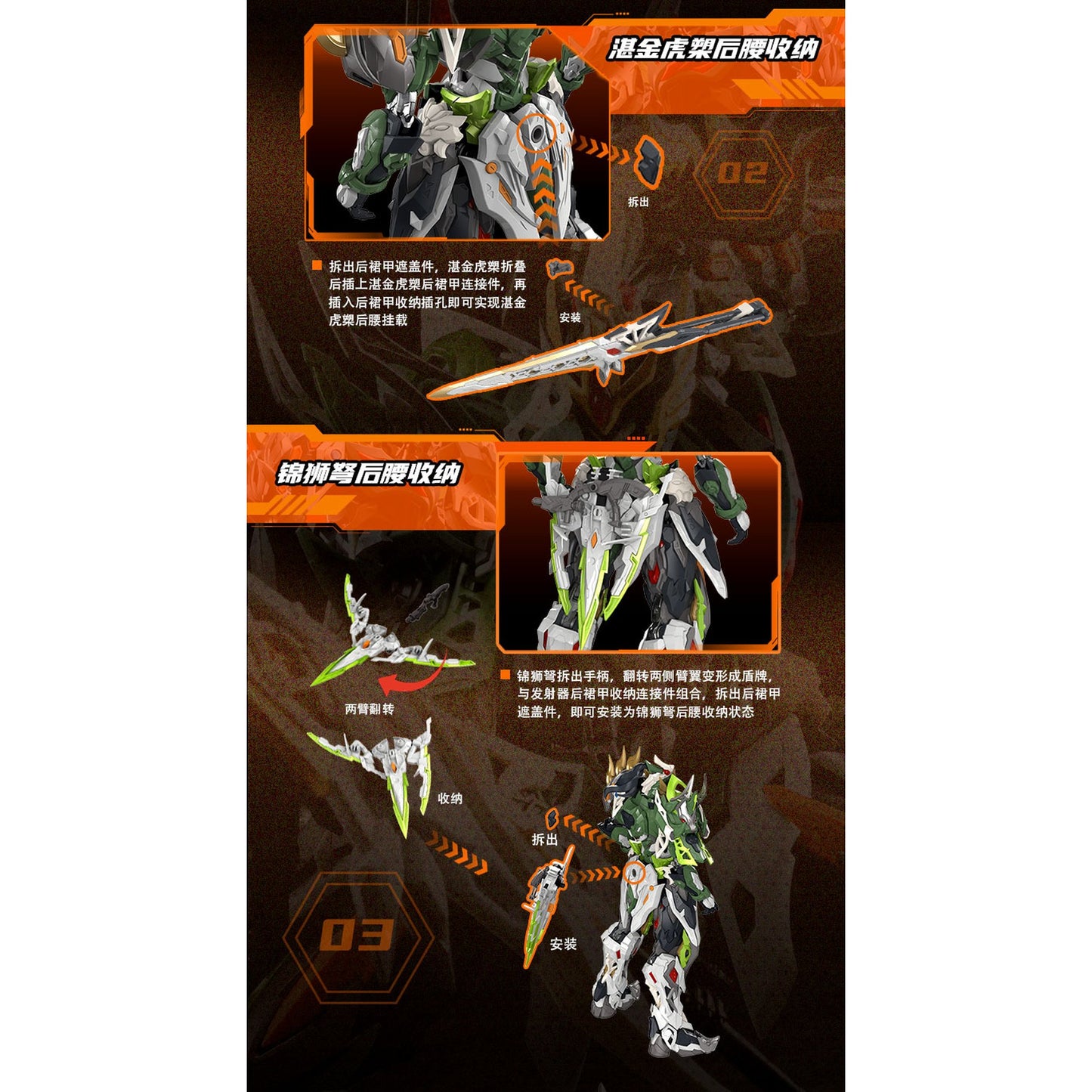 MOTOR NUCLEAR MNP-XH17 馬超(ばちょう) プラスチックモデルキット