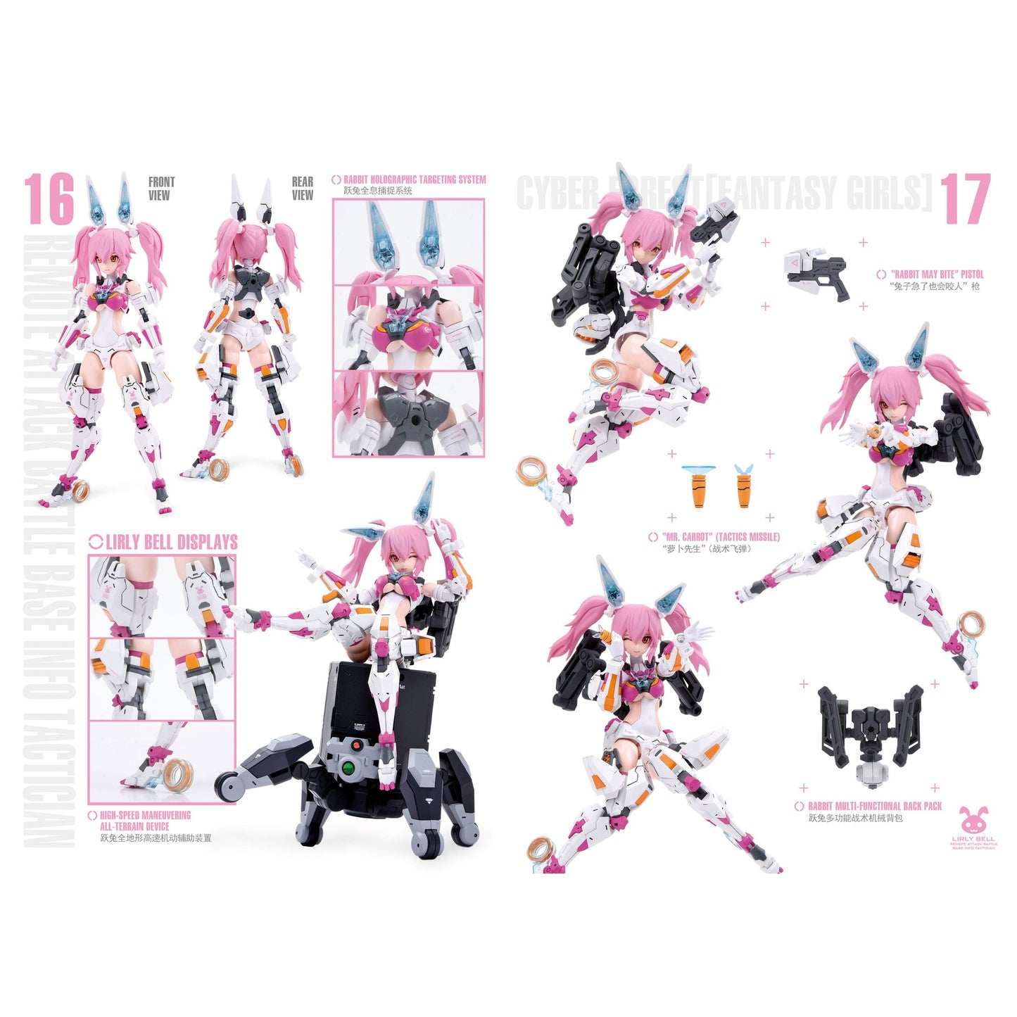 CYBER FOREST 【FANTASY GIRLS】 1/12 REMOTE ATTACK BATTLE BASE INFO TACTICIAN
