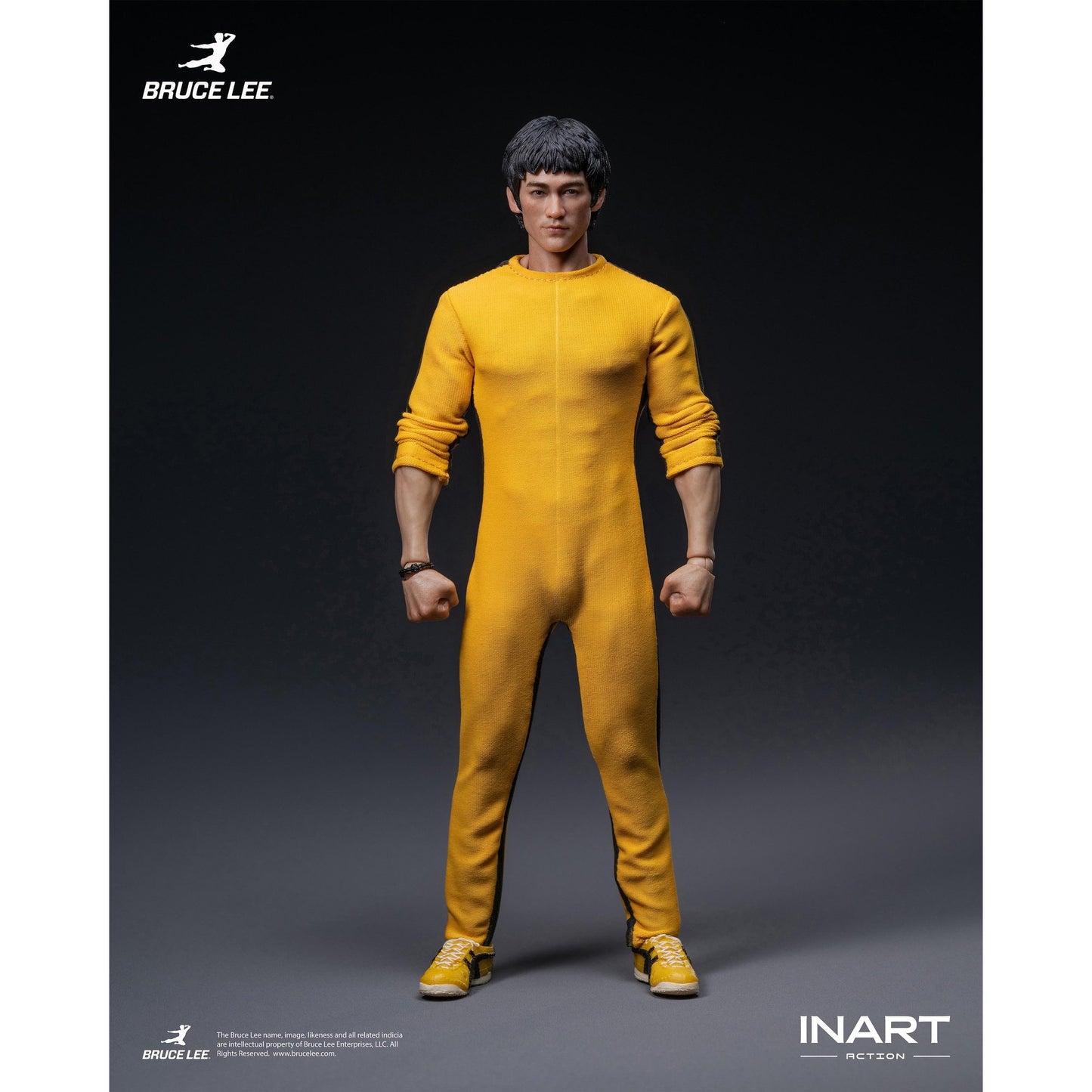 INART Action（インアート・アクション）― ブルース・リー（イエロー・ジャンプスーツ）1/12スケール アクションフィギュア