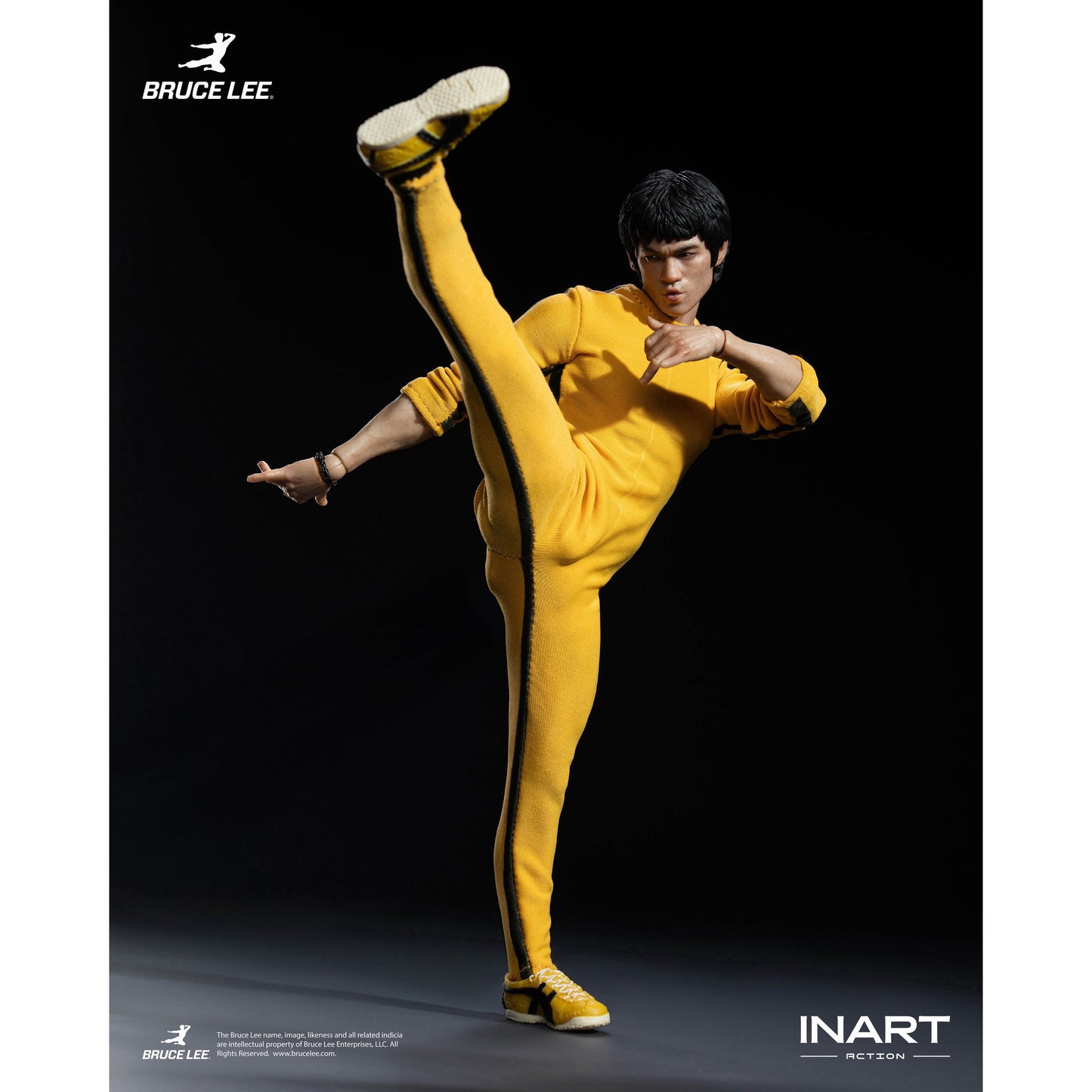 INART Action（インアート・アクション）― ブルース・リー（イエロー・ジャンプスーツ）1/12スケール アクションフィギュア