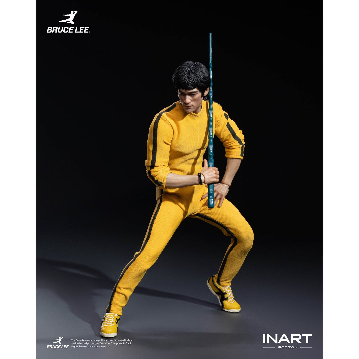 INART Action（インアート・アクション）― ブルース・リー（イエロー・ジャンプスーツ）1/12スケール アクションフィギュア