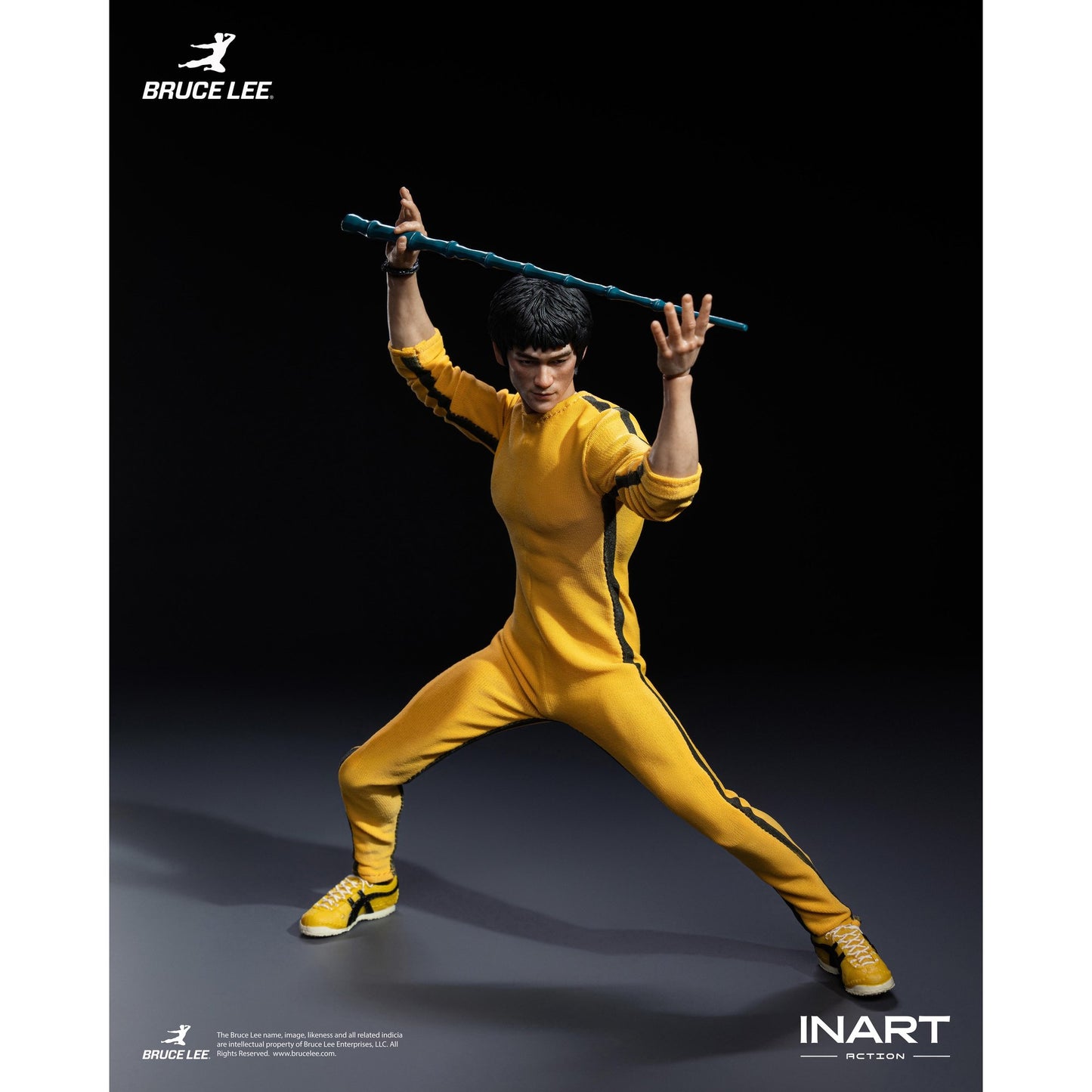 INART Action（インアート・アクション）― ブルース・リー（イエロー・ジャンプスーツ）1/12スケール アクションフィギュア