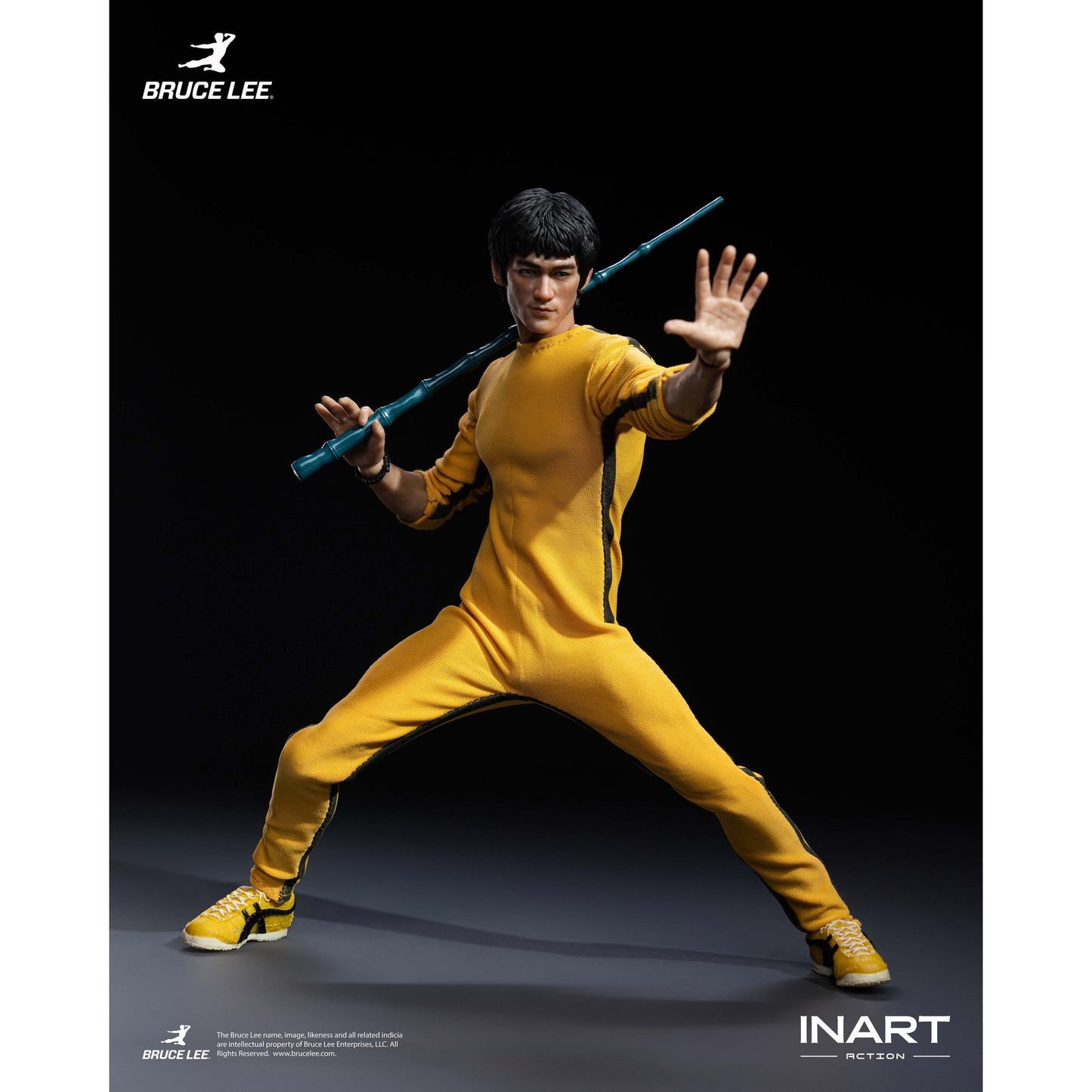INART Action（インアート・アクション）― ブルース・リー（イエロー・ジャンプスーツ）1/12スケール アクションフィギュア