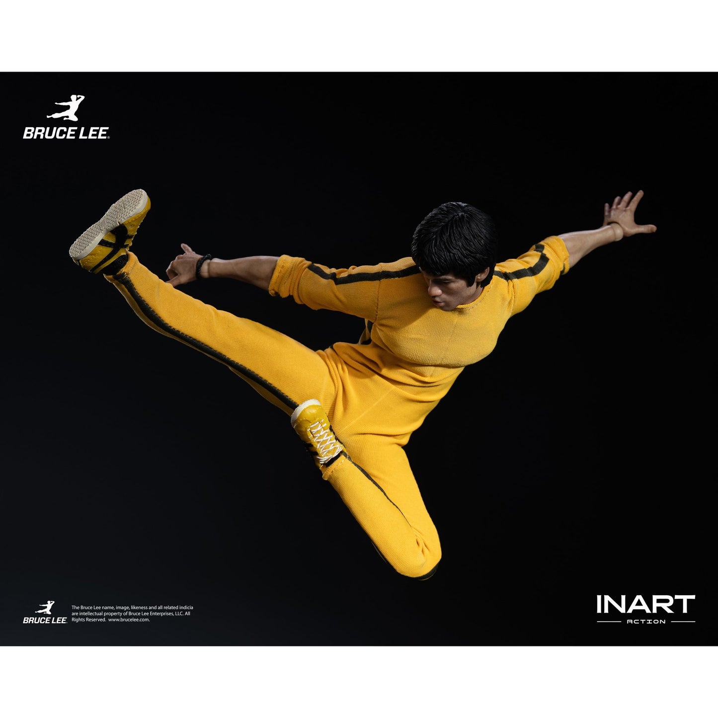 INART Action（インアート・アクション）― ブルース・リー（イエロー・ジャンプスーツ）1/12スケール アクションフィギュア