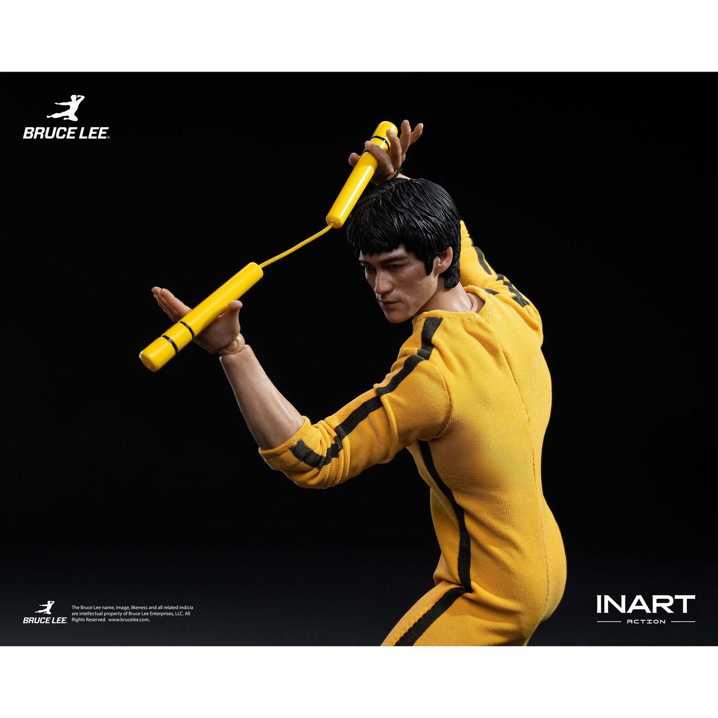 INART Action（インアート・アクション）― ブルース・リー（イエロー・ジャンプスーツ）1/12スケール アクションフィギュア