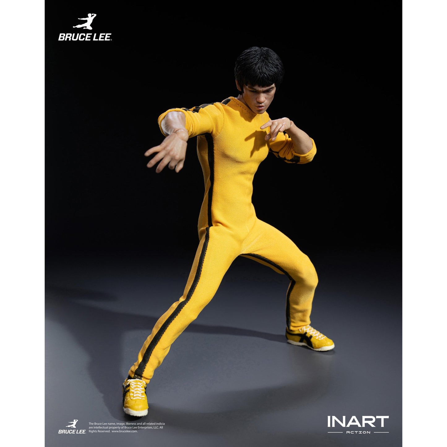 INART Action（インアート・アクション）― ブルース・リー（イエロー・ジャンプスーツ）1/12スケール アクションフィギュア