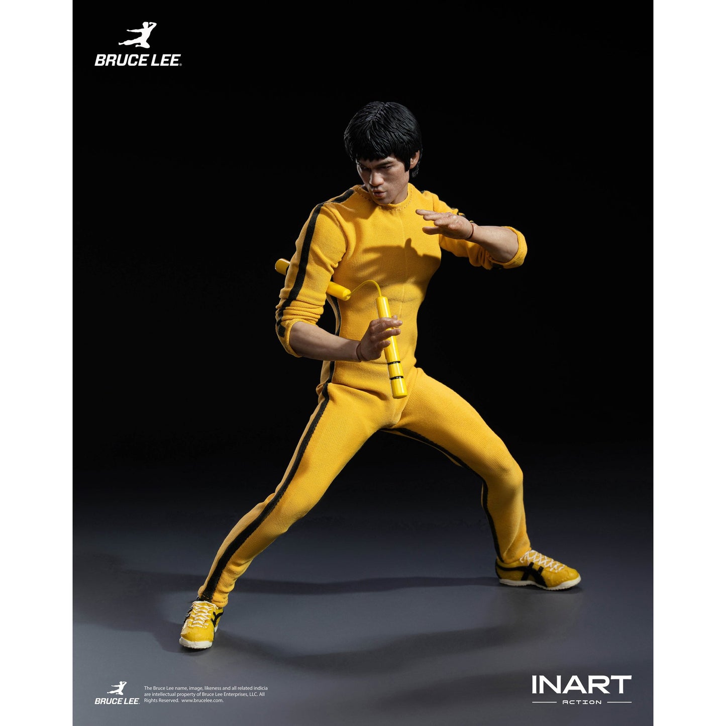 INART Action（インアート・アクション）― ブルース・リー（イエロー・ジャンプスーツ）1/12スケール アクションフィギュア