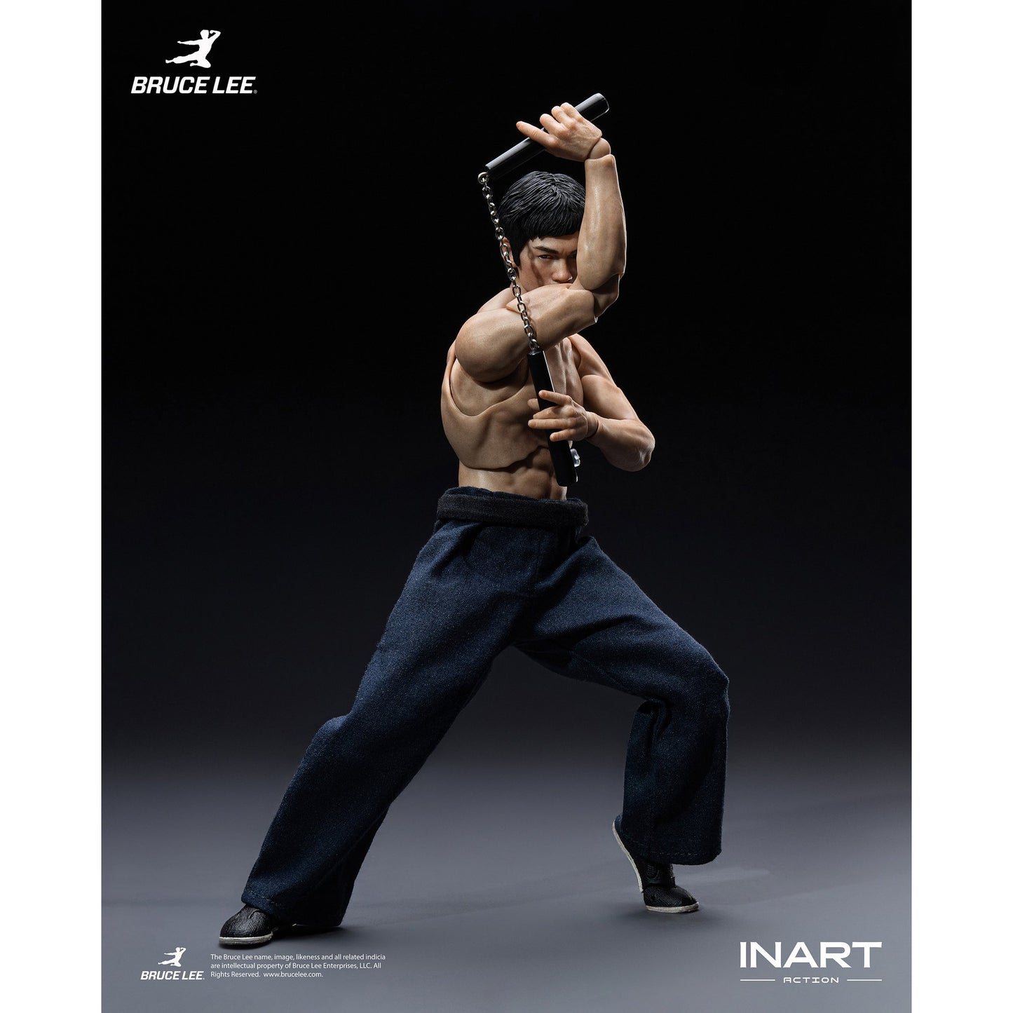INART Action（インアート・アクション）― ブルース・リー（カンフー衣装）1/12スケール アクションフィギュア