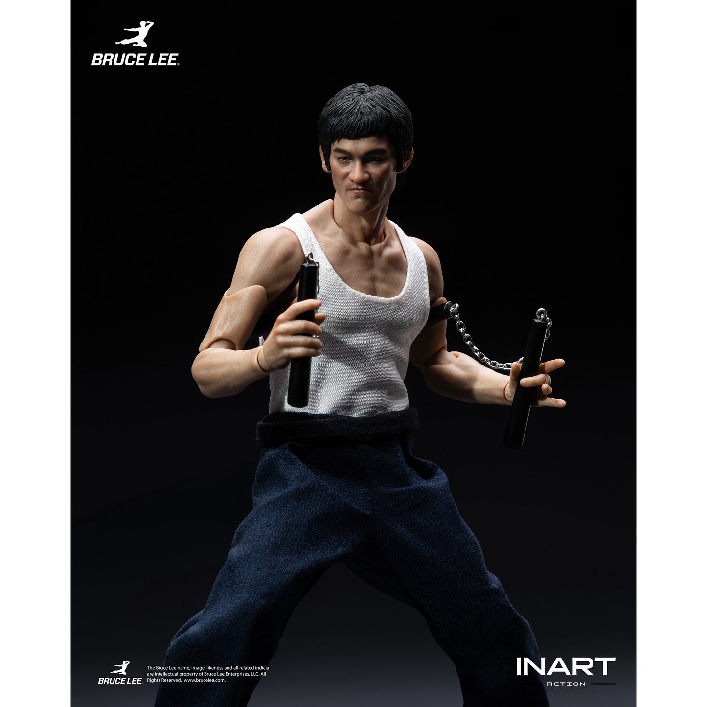 INART Action（インアート・アクション）― ブルース・リー（カンフー衣装）1/12スケール アクションフィギュア