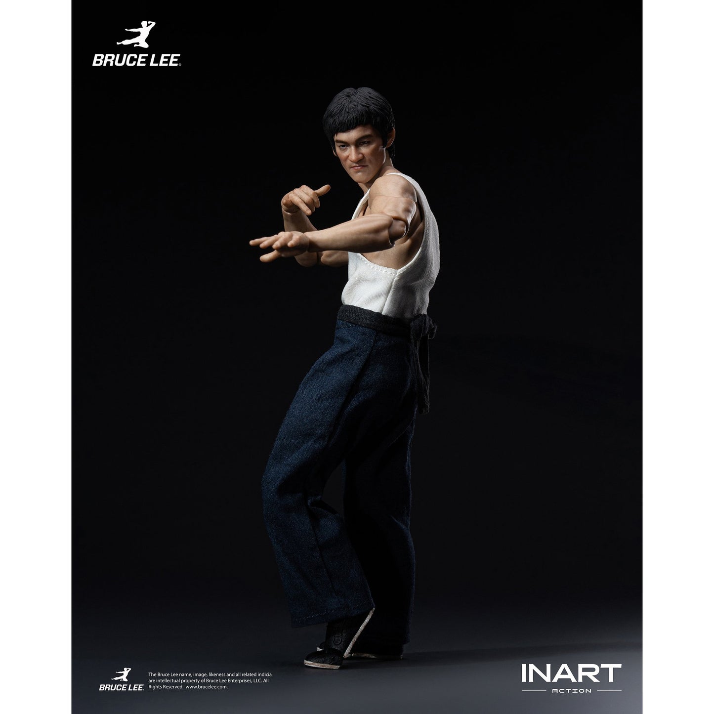 INART Action（インアート・アクション）― ブルース・リー（カンフー衣装）1/12スケール アクションフィギュア