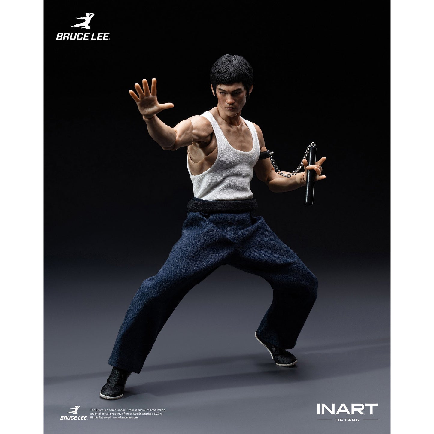 INART Action（インアート・アクション）― ブルース・リー（カンフー衣装）1/12スケール アクションフィギュア
