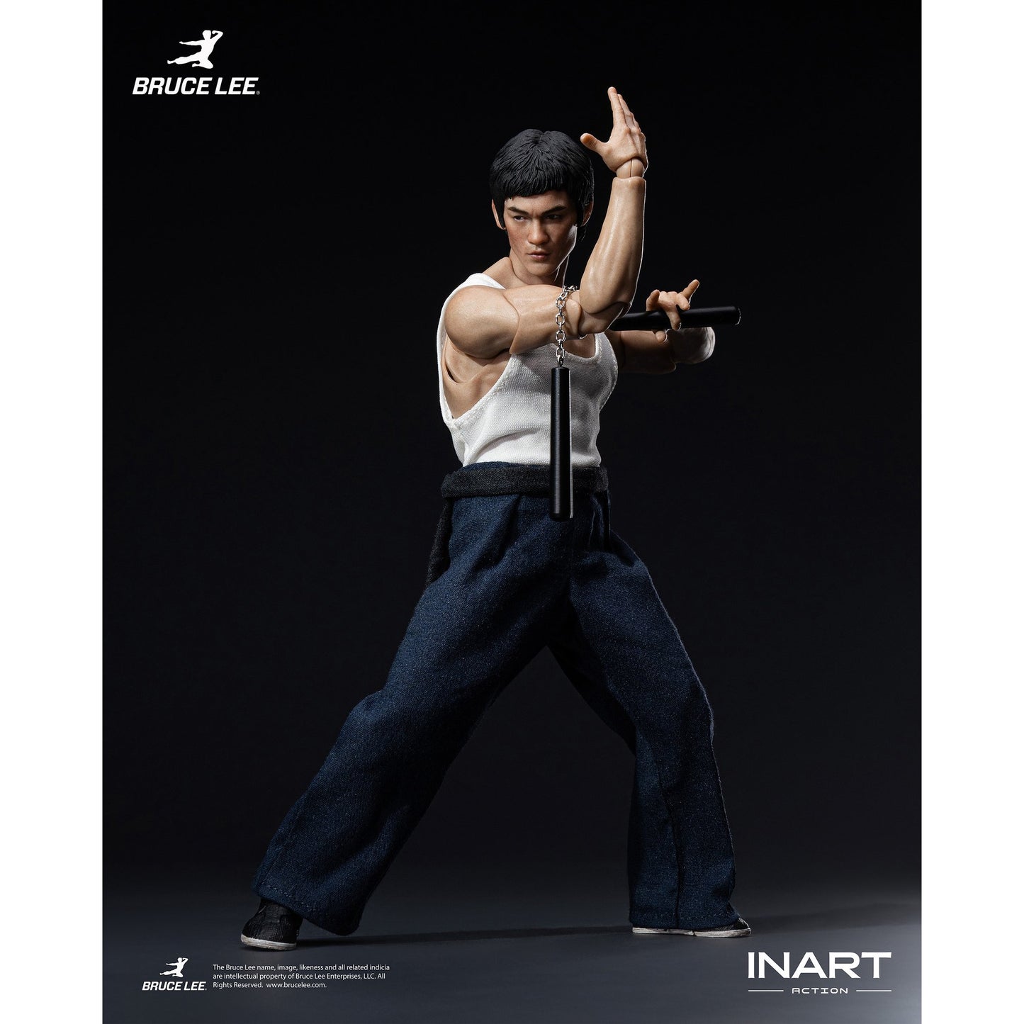 INART Action（インアート・アクション）― ブルース・リー（カンフー衣装）1/12スケール アクションフィギュア