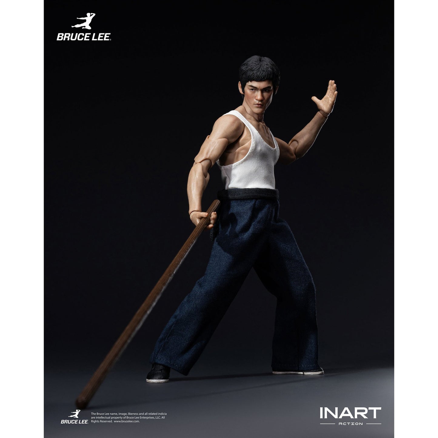INART Action（インアート・アクション）― ブルース・リー（カンフー衣装）1/12スケール アクションフィギュア