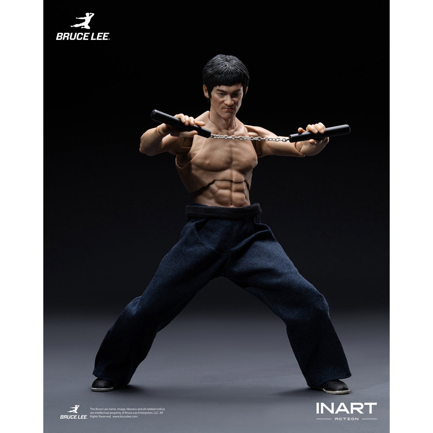 INART Action（インアート・アクション）― ブルース・リー（カンフー衣装）1/12スケール アクションフィギュア