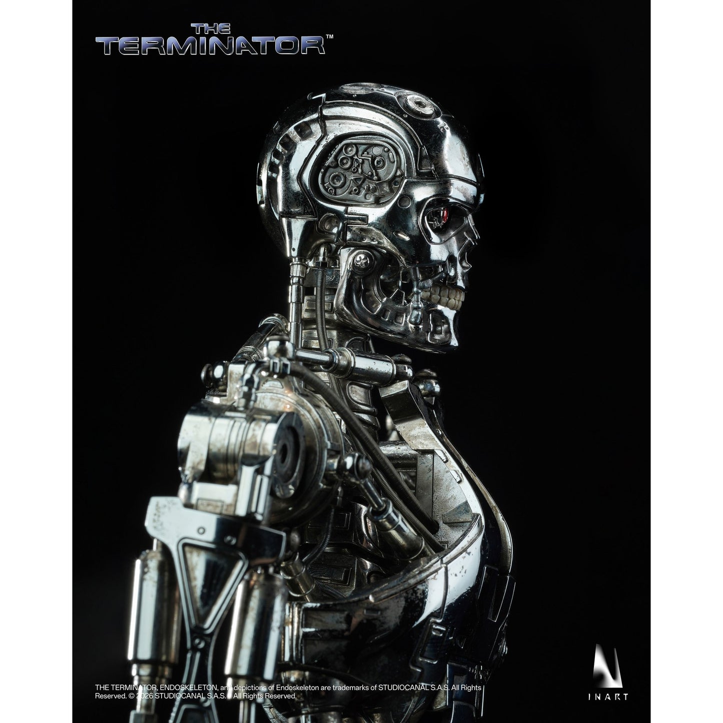 INART 『ターミネーター』 T-800 エンドスケルトン 1/6スケール コレクティブルフィギュア