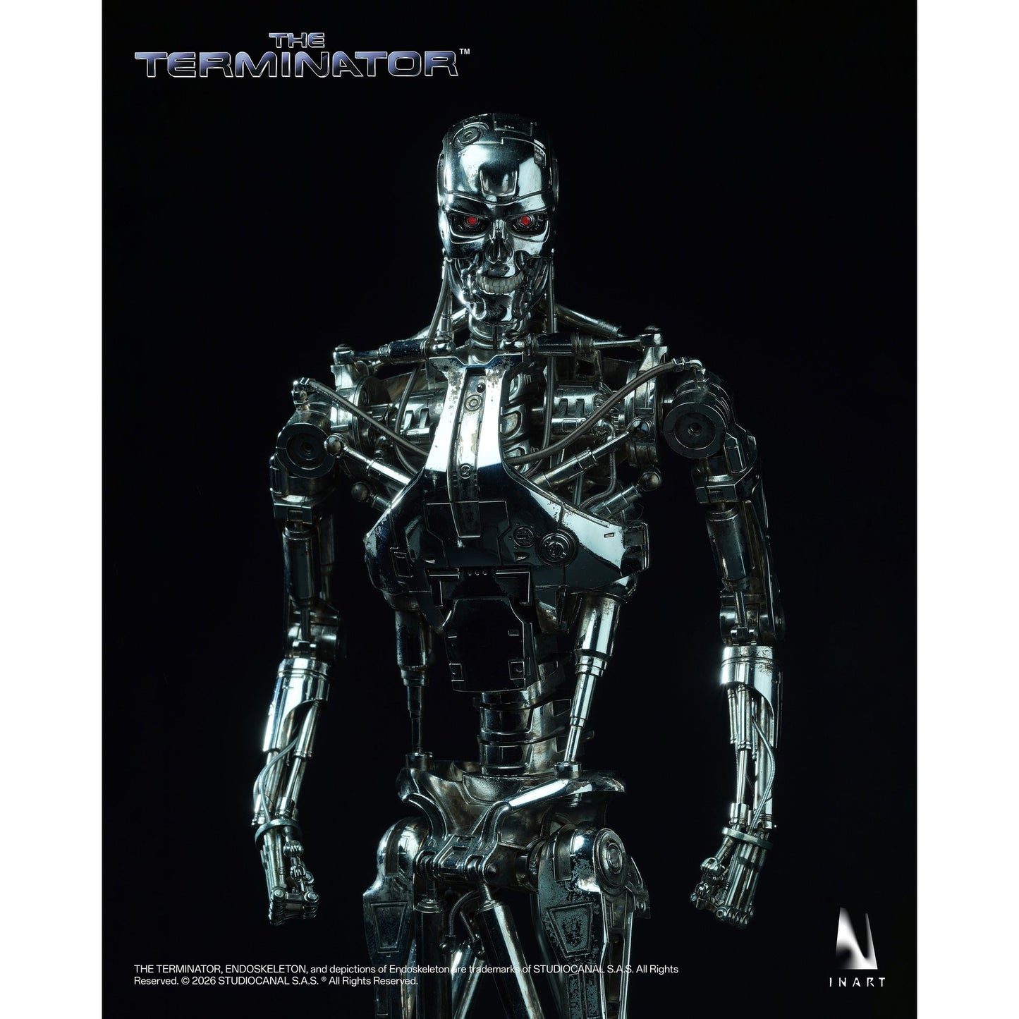 INART 『ターミネーター』 T-800 エンドスケルトン 1/6スケール コレクティブルフィギュア