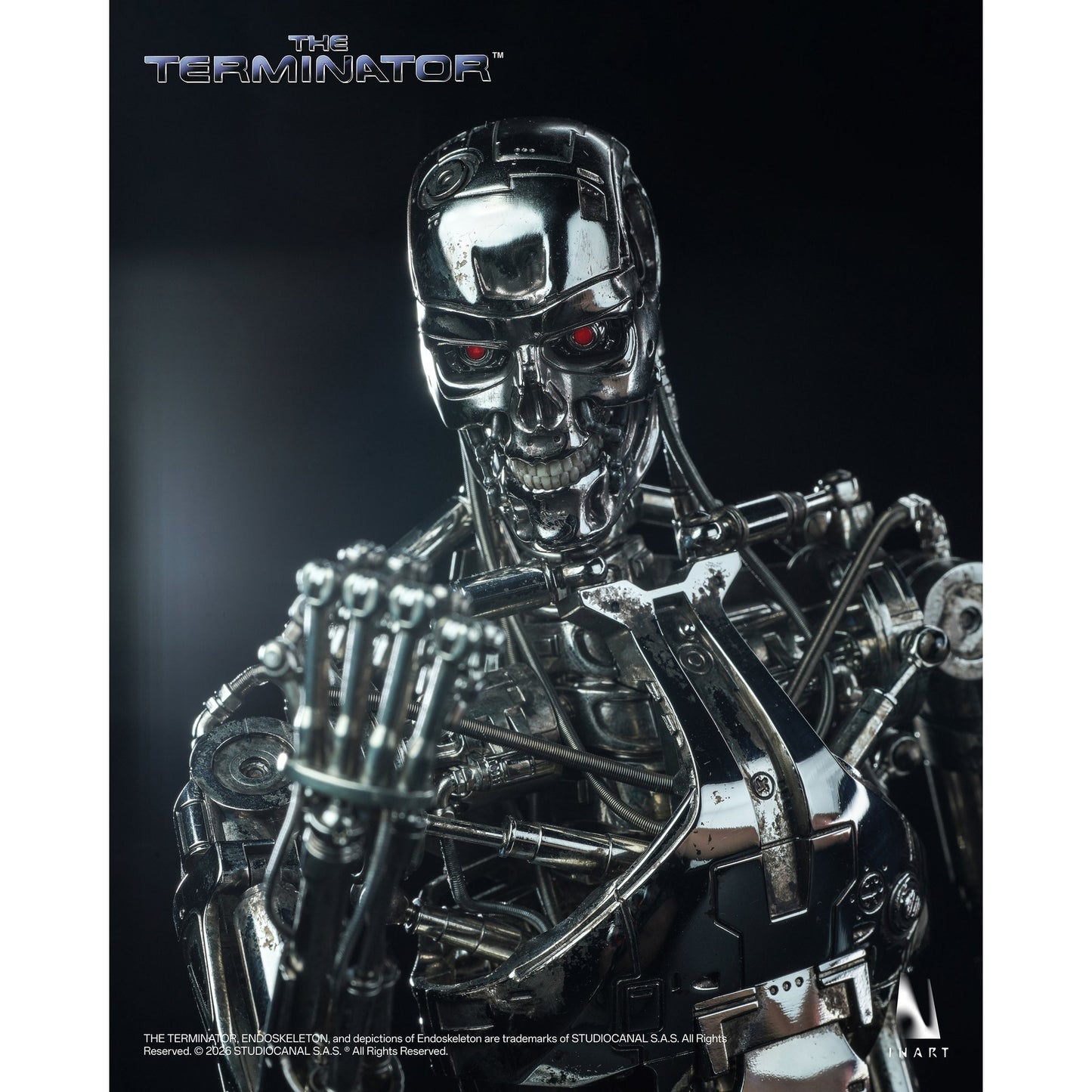 INART 『ターミネーター』 T-800 エンドスケルトン 1/6スケール コレクティブルフィギュア