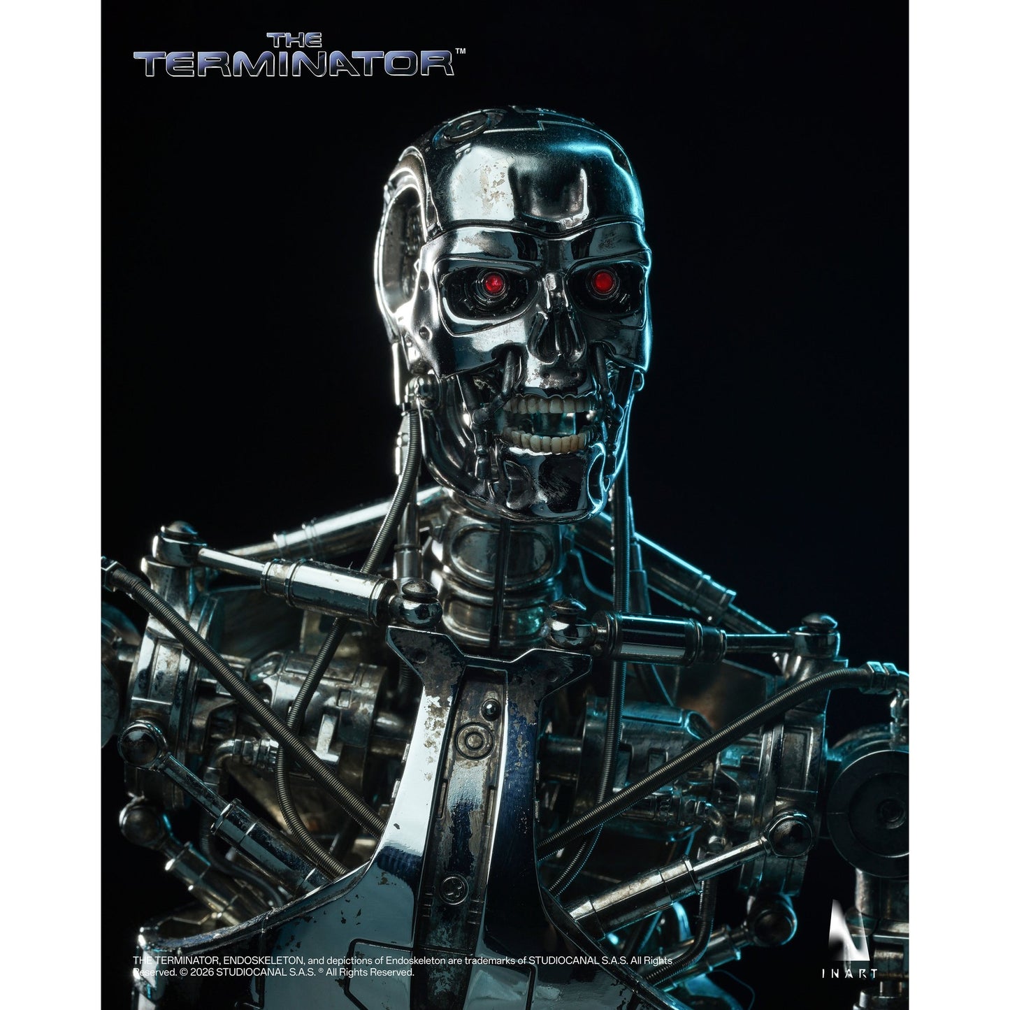 INART 『ターミネーター』 T-800 エンドスケルトン 1/6スケール コレクティブルフィギュア