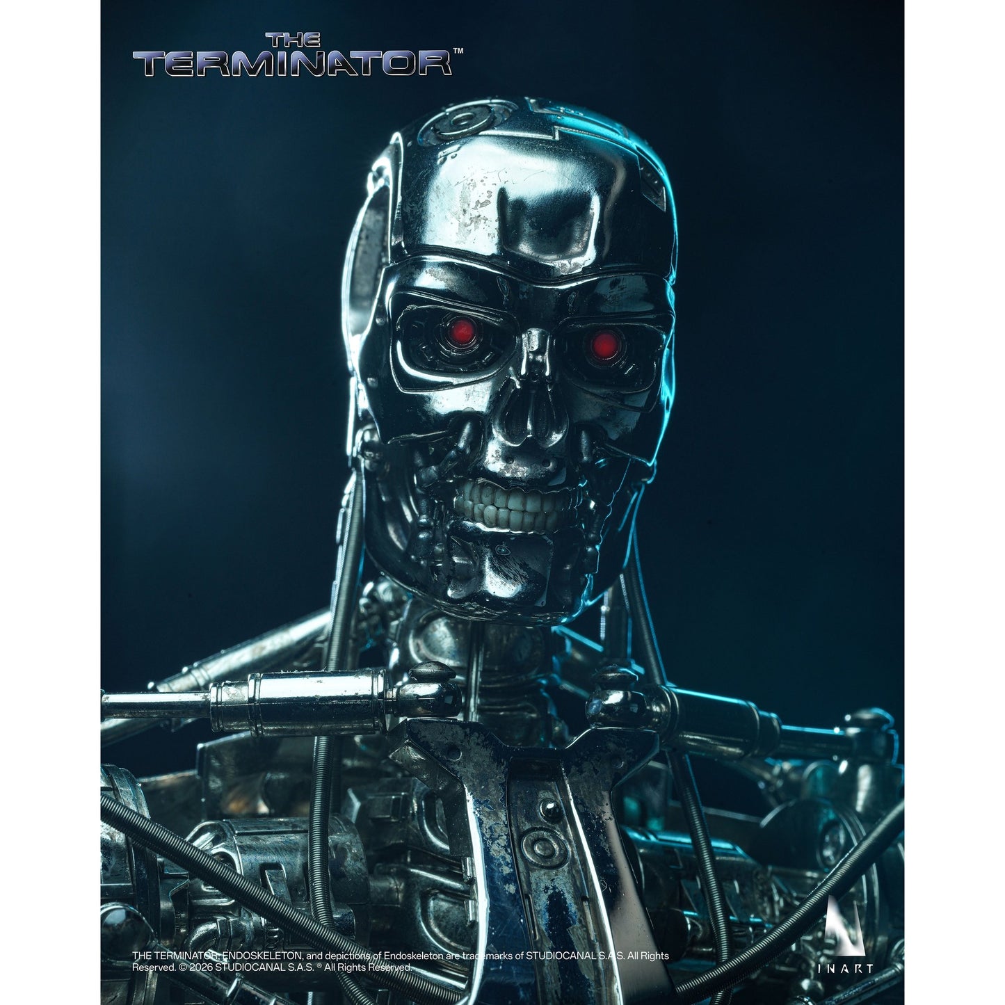 INART 『ターミネーター』 T-800 エンドスケルトン 1/6スケール コレクティブルフィギュア