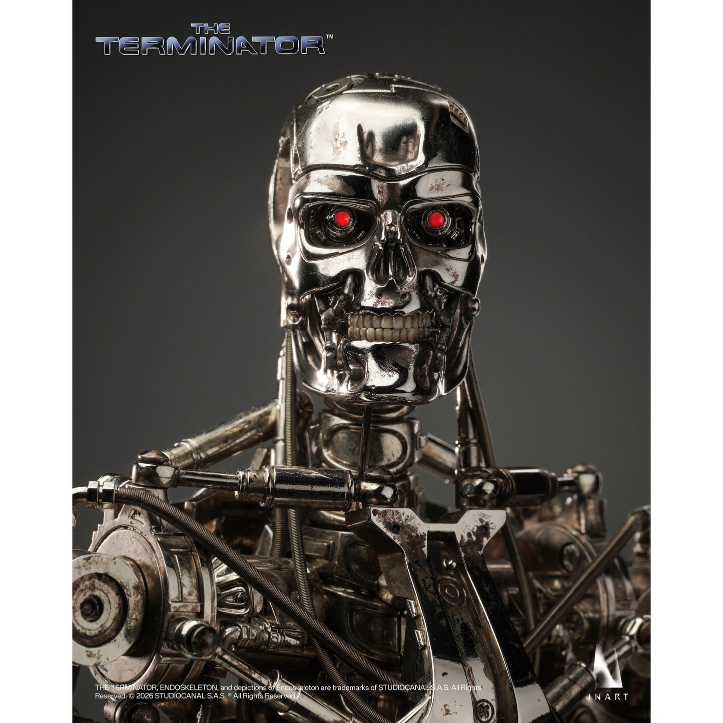 INART 『ターミネーター』 T-800 エンドスケルトン 1/6スケール コレクティブルフィギュア