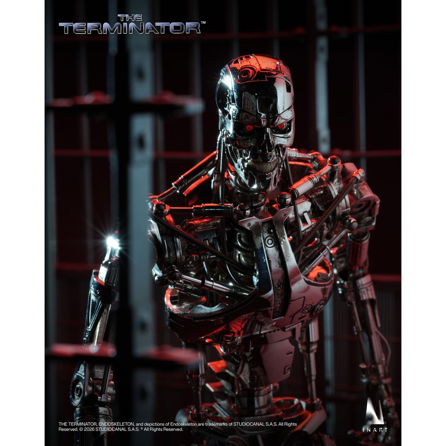 INART 『ターミネーター』 T-800 エンドスケルトン 1/6スケール コレクティブルフィギュア
