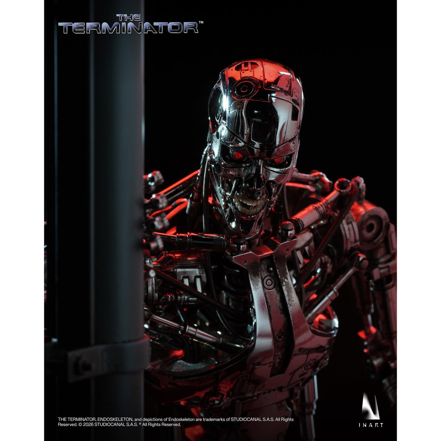 INART 『ターミネーター』 T-800 エンドスケルトン 1/6スケール コレクティブルフィギュア