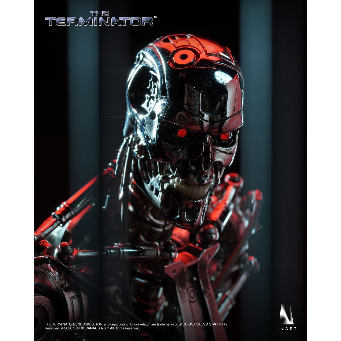 INART 『ターミネーター』 T-800 エンドスケルトン 1/6スケール コレクティブルフィギュア