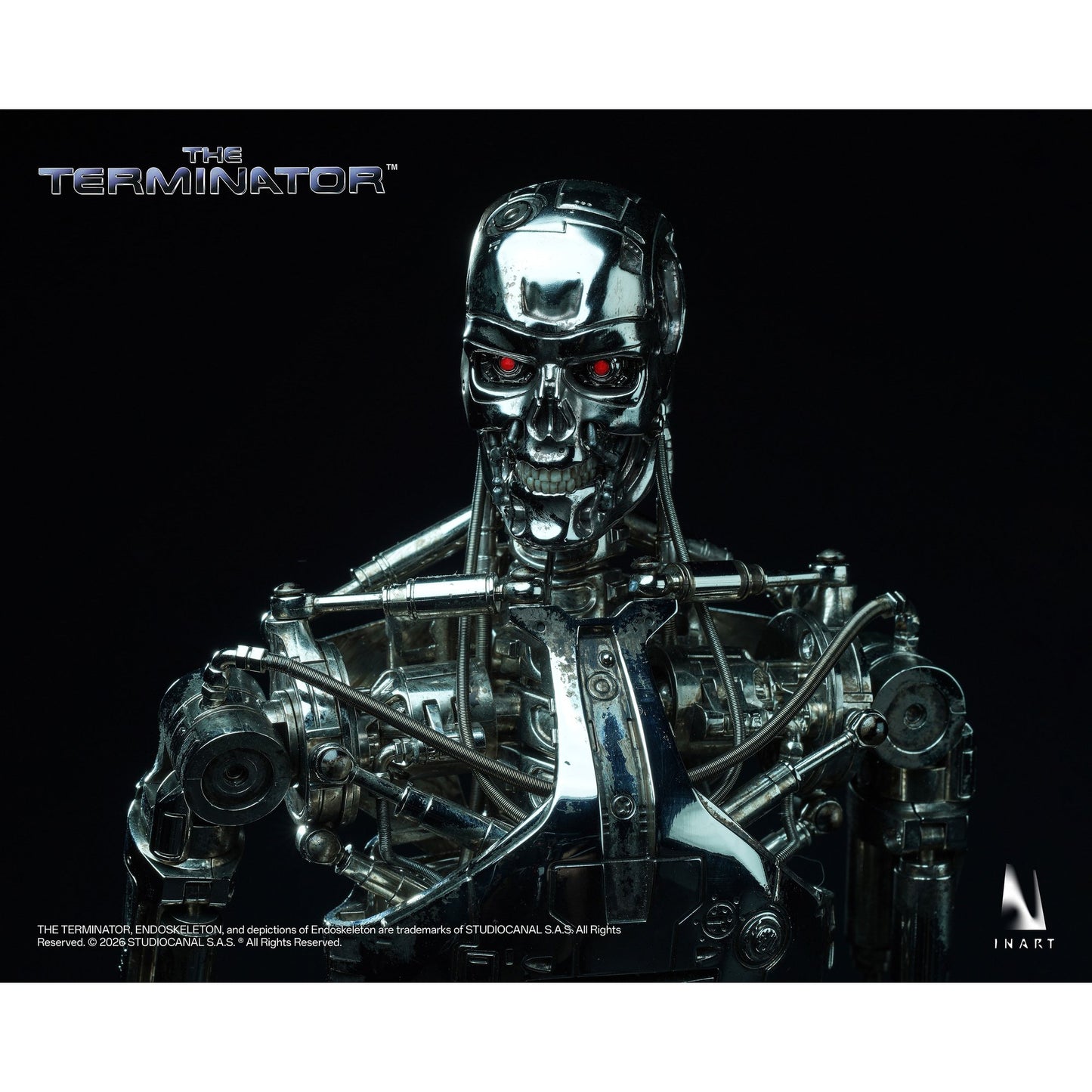INART 『ターミネーター』 T-800 エンドスケルトン 1/6スケール コレクティブルフィギュア