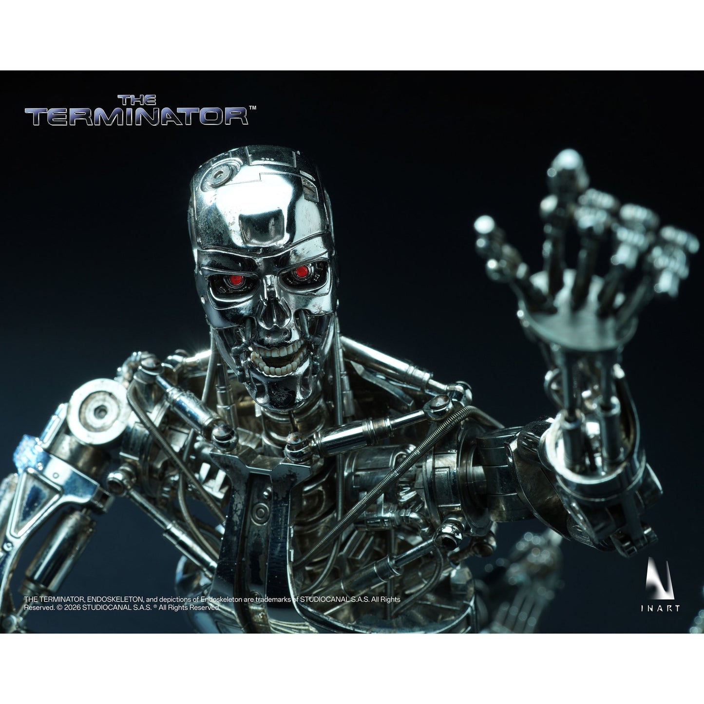 INART 『ターミネーター』 T-800 エンドスケルトン 1/6スケール コレクティブルフィギュア