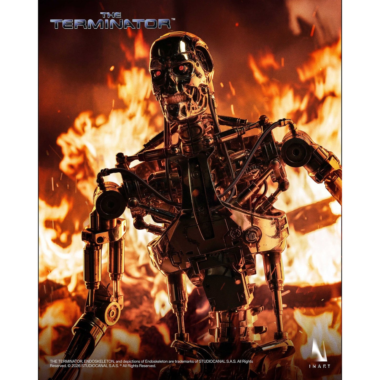 INART 『ターミネーター』 T-800 エンドスケルトン 1/6スケール コレクティブルフィギュア