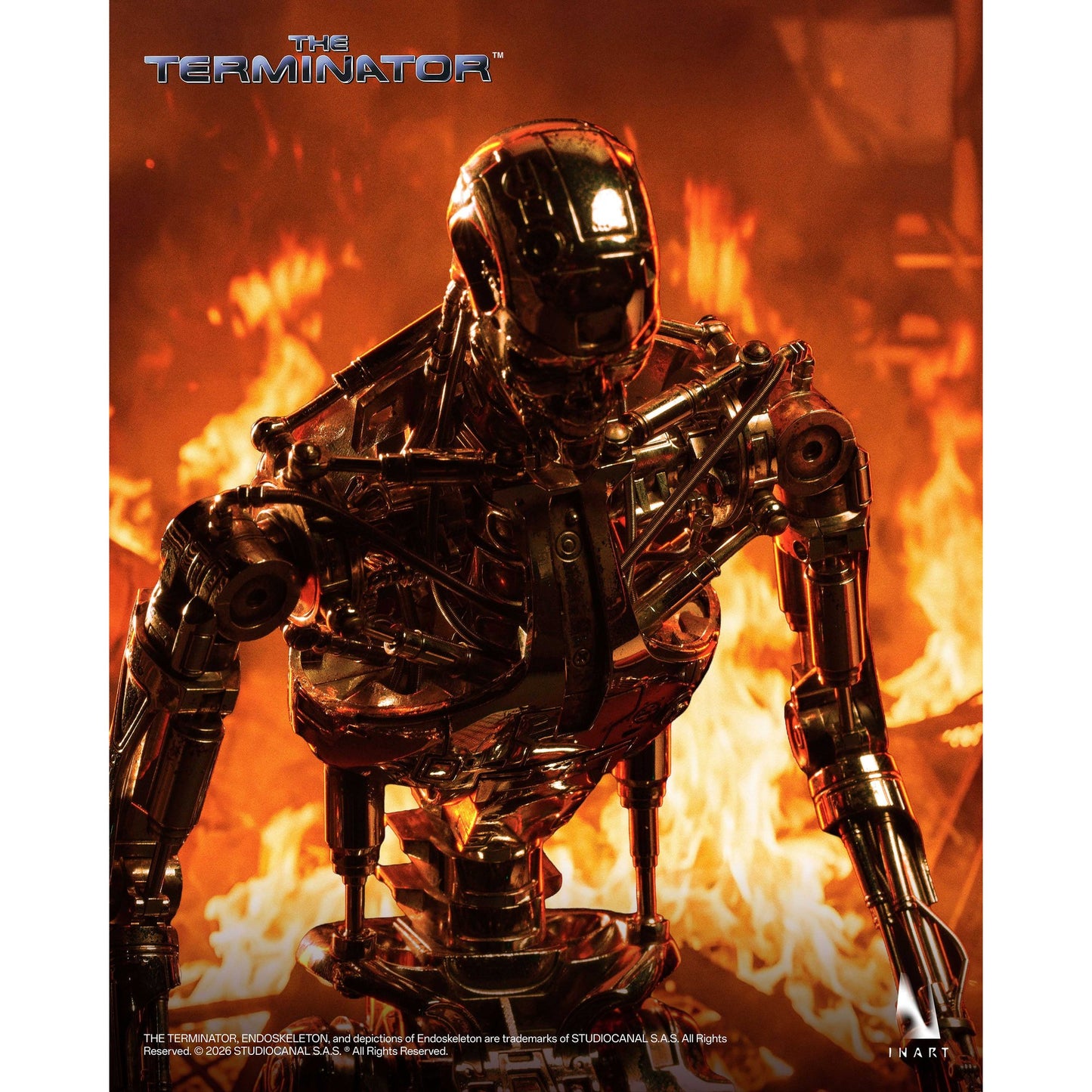 INART 『ターミネーター』 T-800 エンドスケルトン 1/6スケール コレクティブルフィギュア
