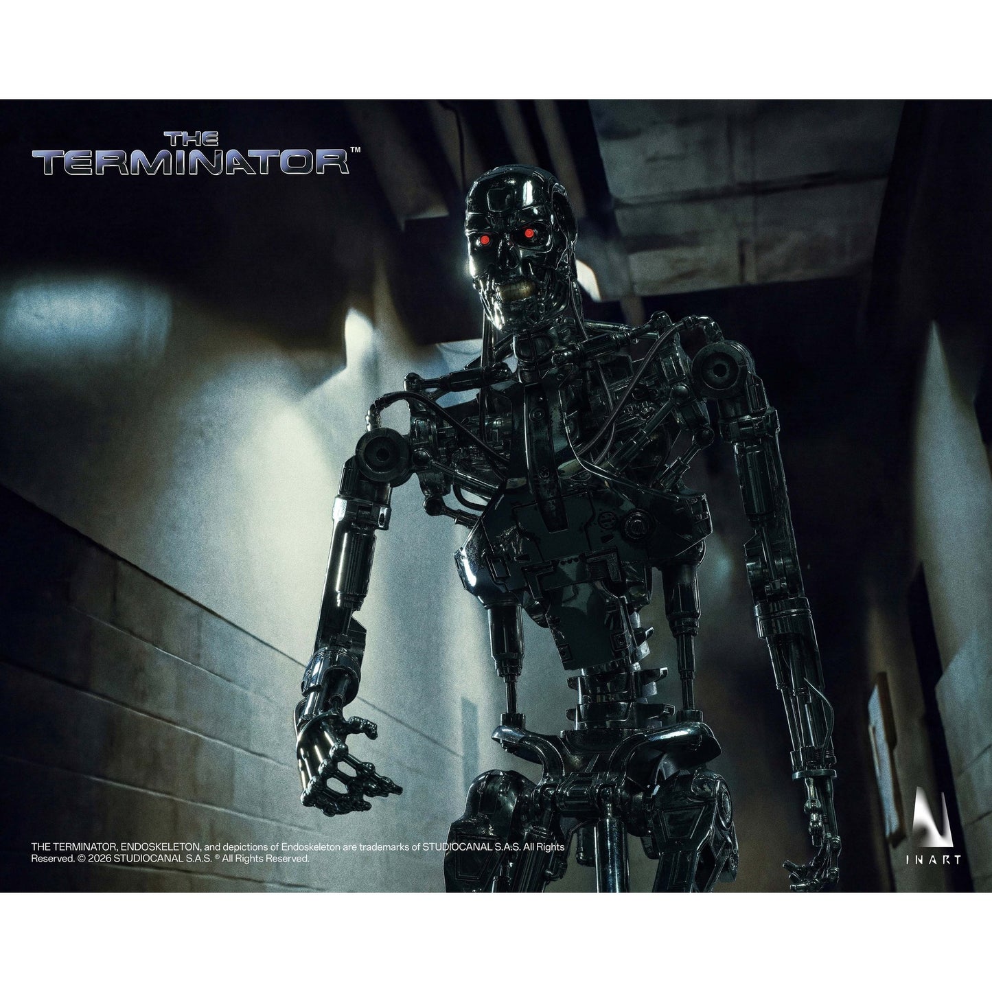 INART 『ターミネーター』 T-800 エンドスケルトン 1/6スケール コレクティブルフィギュア
