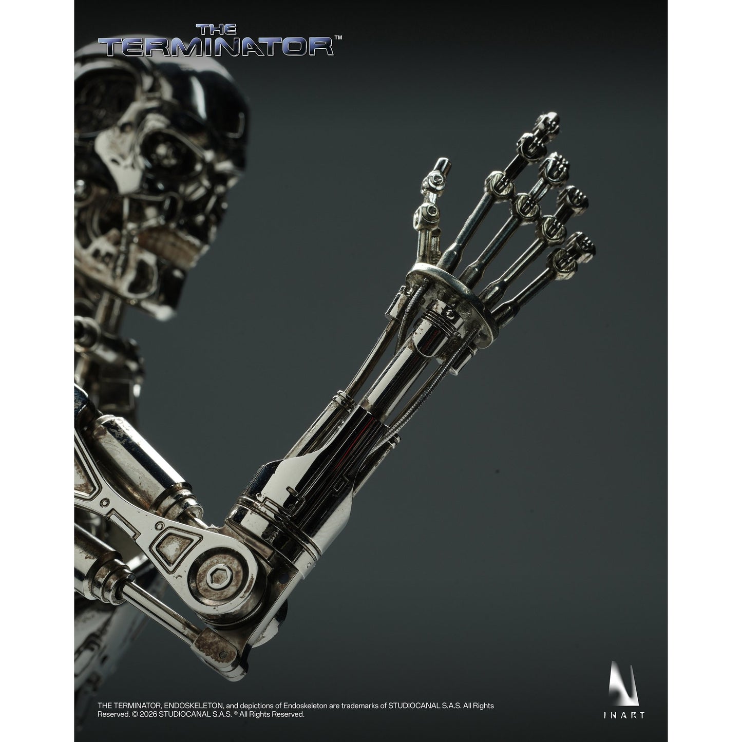 INART 『ターミネーター』 T-800 エンドスケルトン 1/6スケール コレクティブルフィギュア