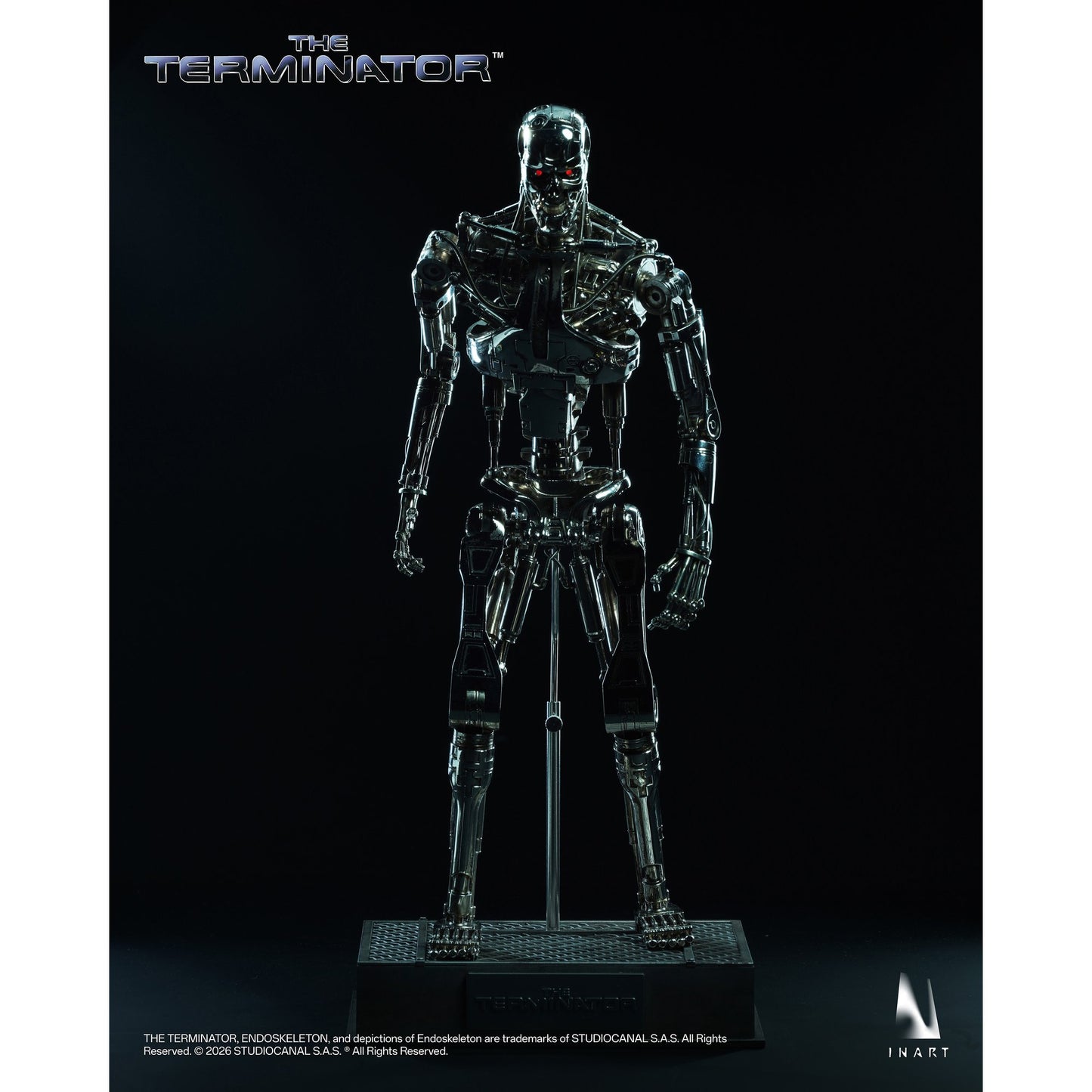 INART 『ターミネーター』 T-800 エンドスケルトン 1/6スケール コレクティブルフィギュア