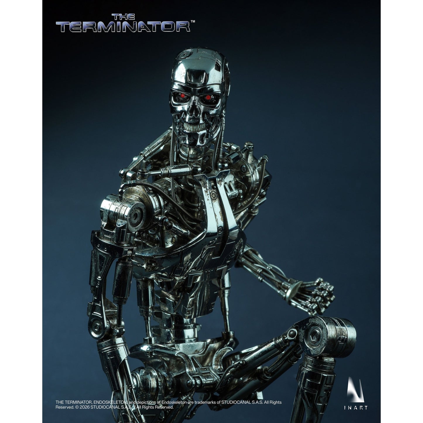 INART 『ターミネーター』 T-800 エンドスケルトン 1/6スケール コレクティブルフィギュア