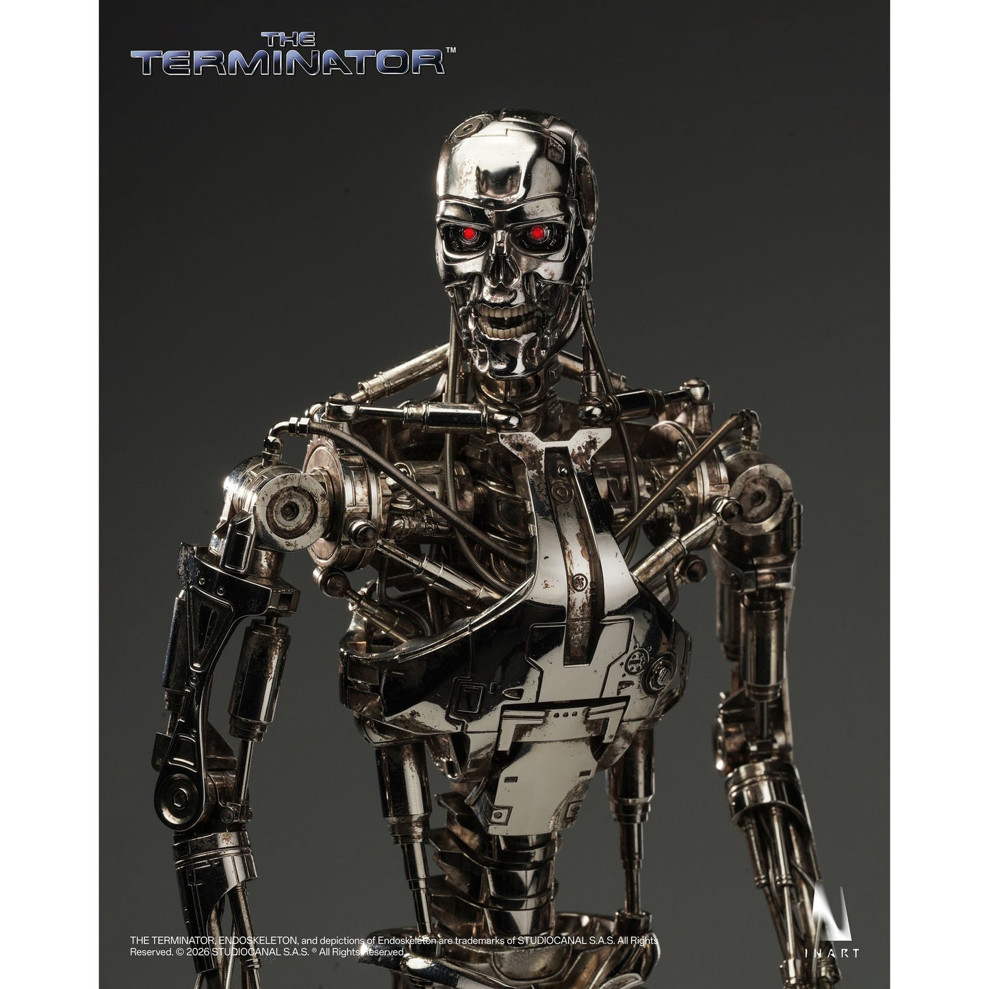 INART 『ターミネーター』 T-800 エンドスケルトン 1/6スケール コレクティブルフィギュア