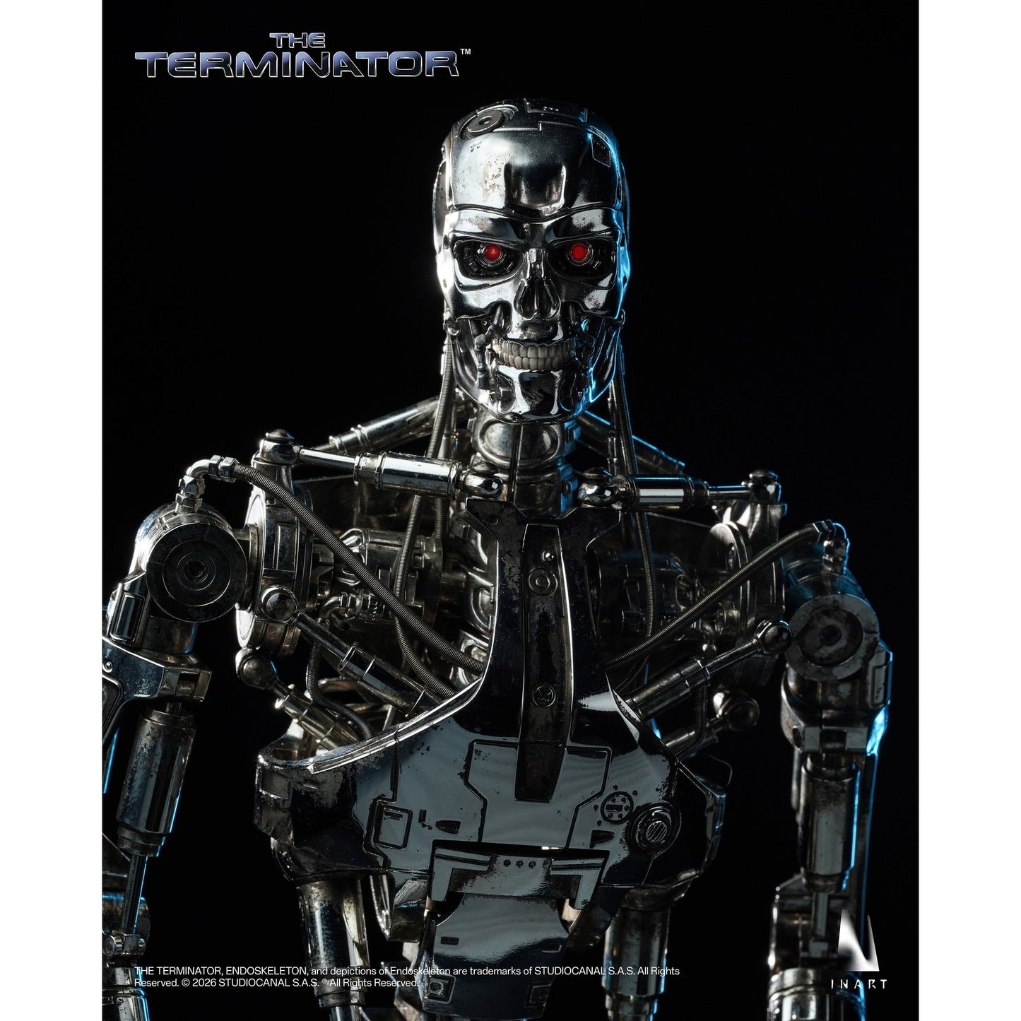 INART 『ターミネーター』 T-800 エンドスケルトン 1/6スケール コレクティブルフィギュア
