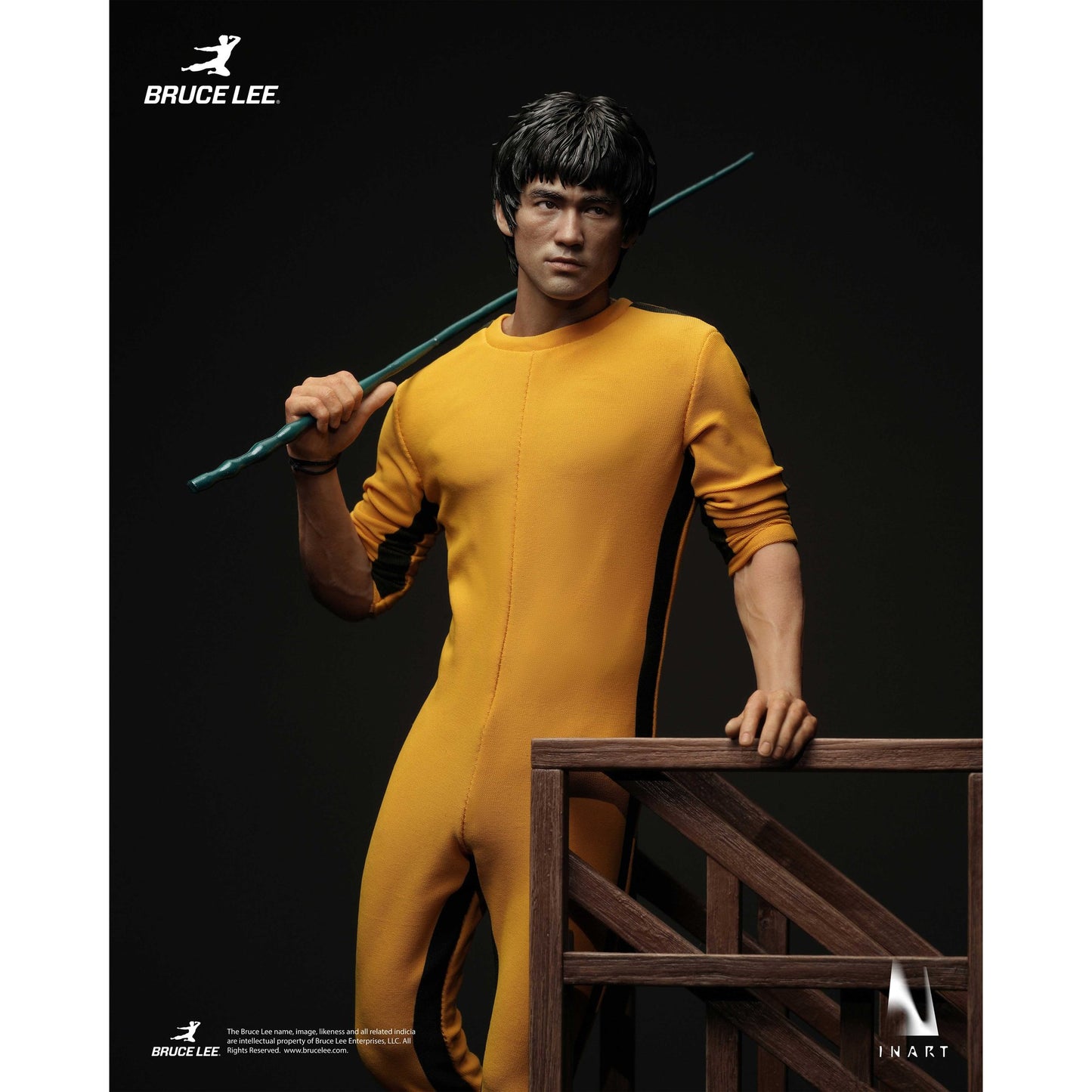 INART ブルース・リー（イエロー・ジャンプスーツ）1/6スケール フィギュア