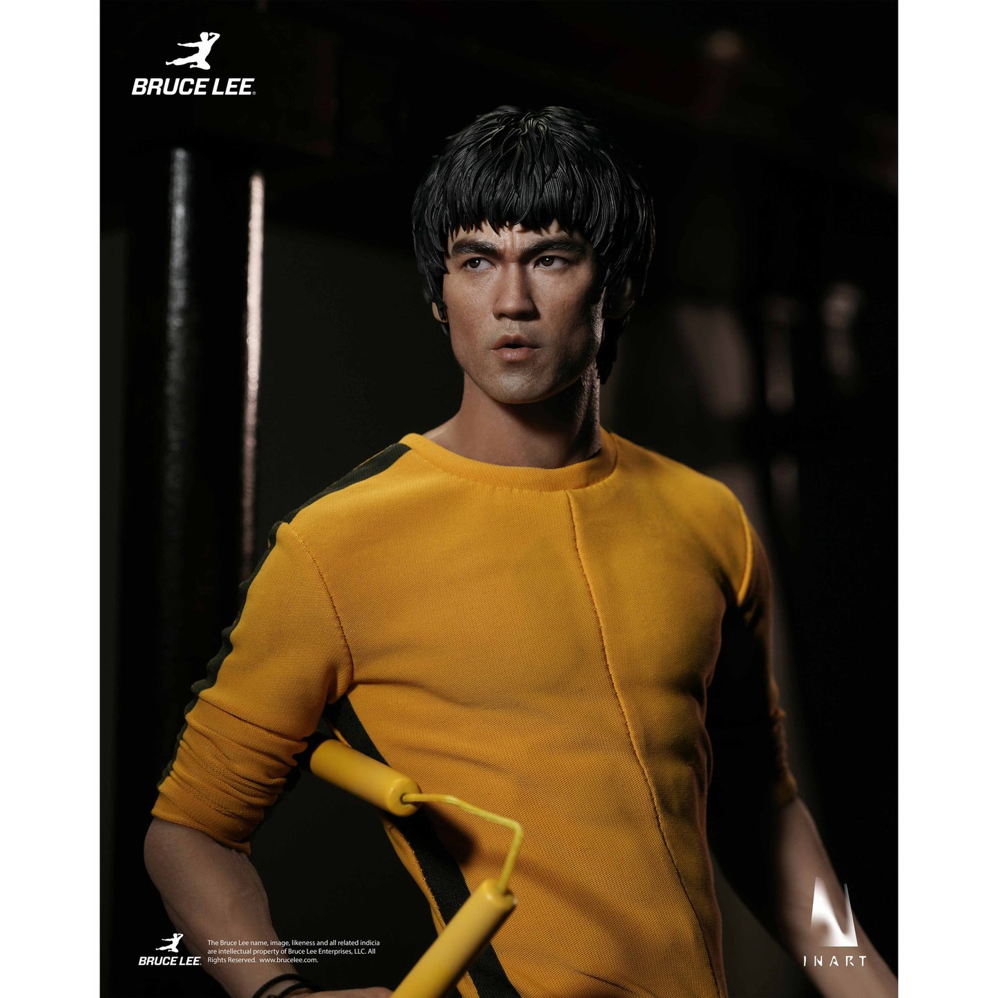 INART ブルース・リー（イエロー・ジャンプスーツ）1/6スケール フィギュア