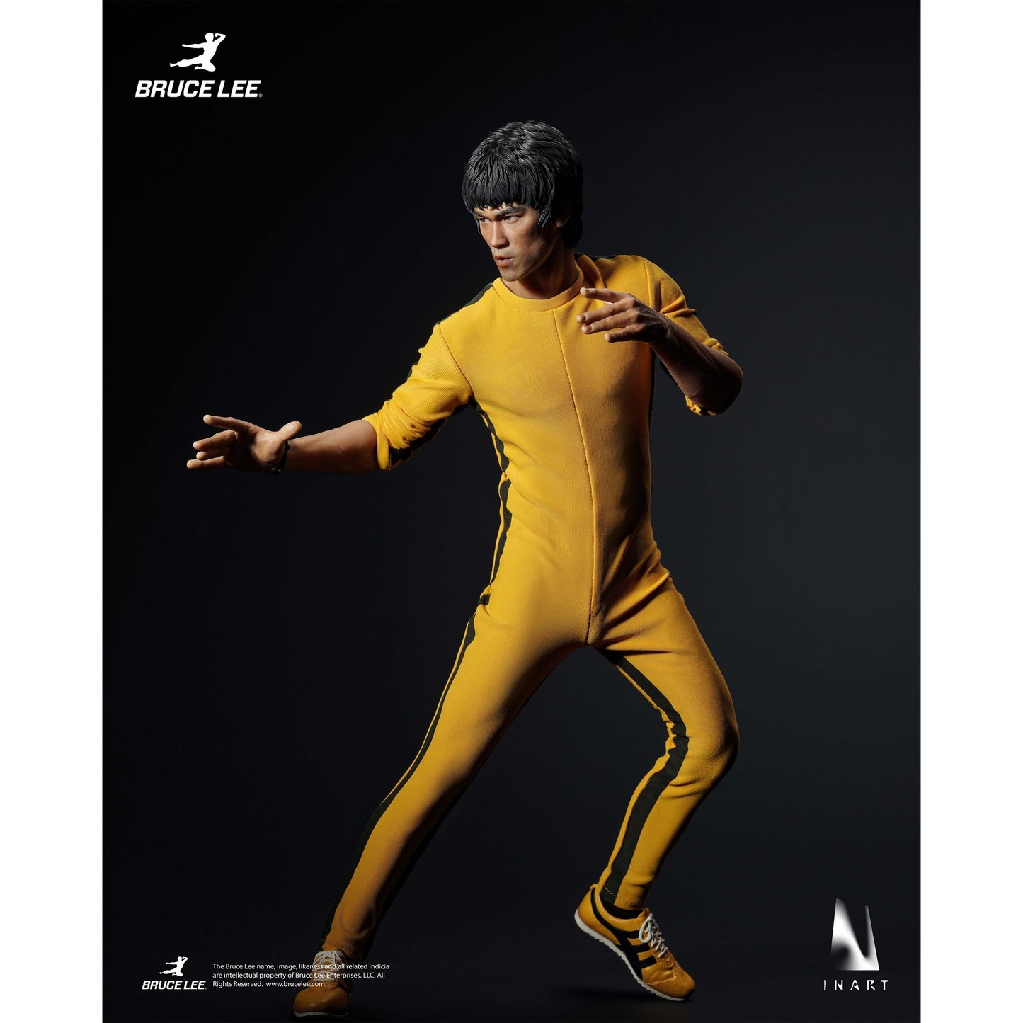 INART ブルース・リー（イエロー・ジャンプスーツ）1/6スケール フィギュア